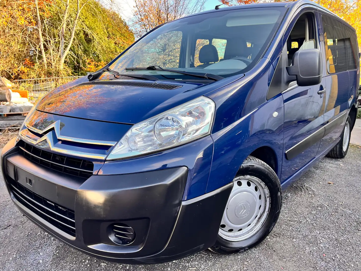 Citroen Jumpy 2.0 HDi / 9 Places / Carnet complet Bleu - 1