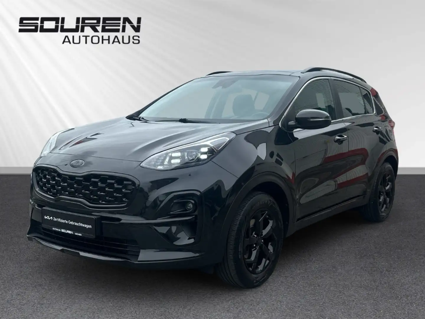 Kia Sportage Black Edition 2WD 1.6 GDI EU6d +Panorama+Navi+Lede Nero - 1