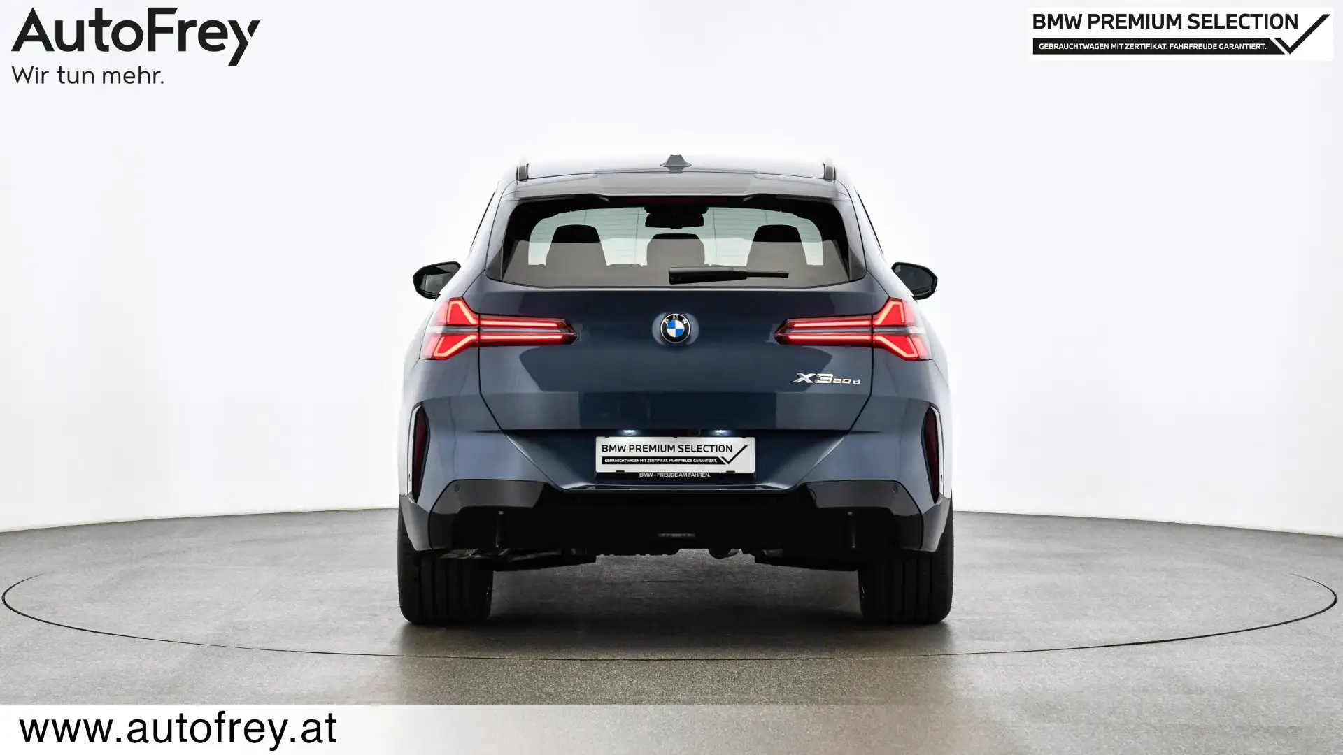BMW X3 20d xDrive Blau - 2