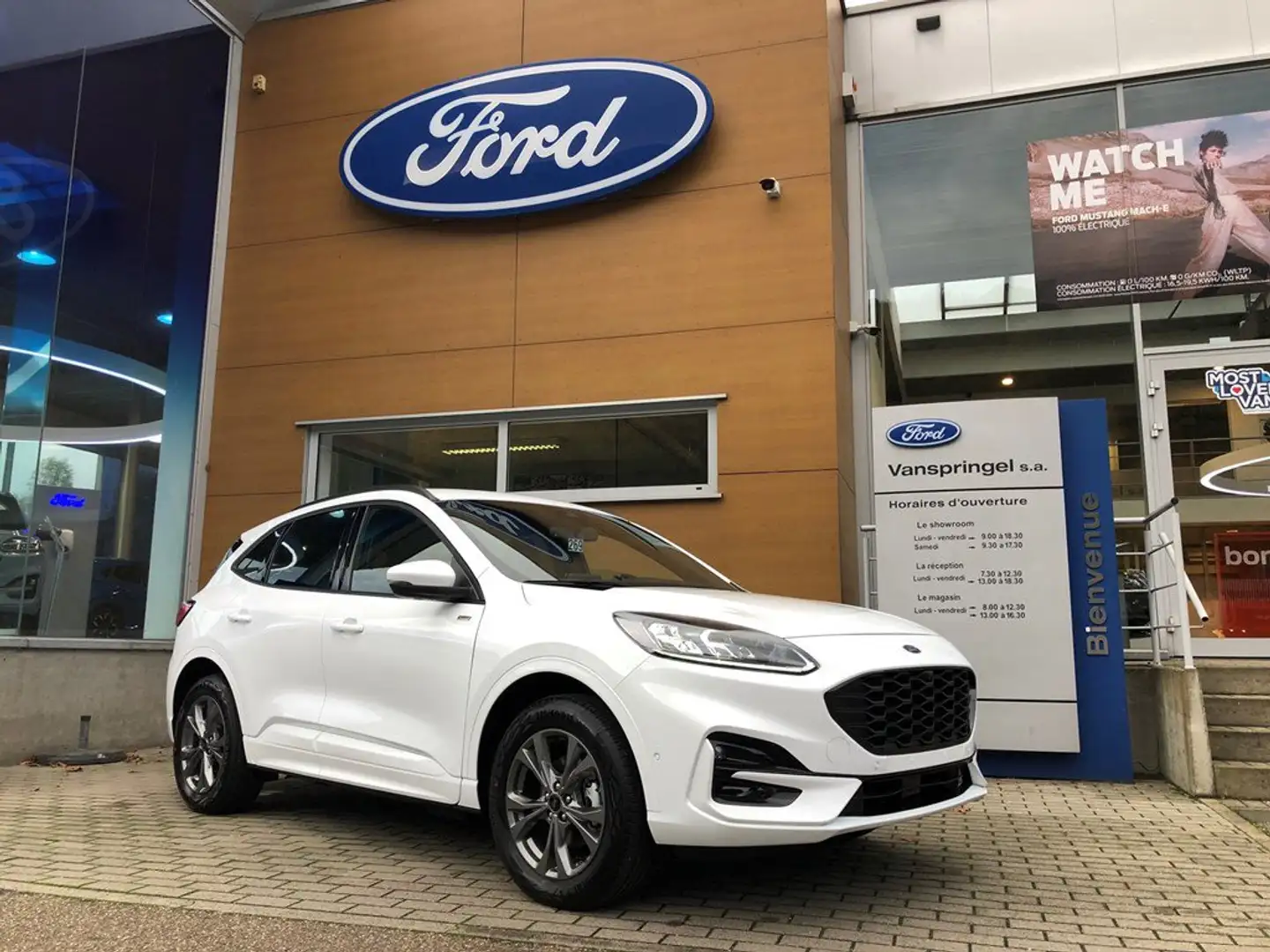 Ford Kuga ST-Line X PHEV AUT Blanc - 2