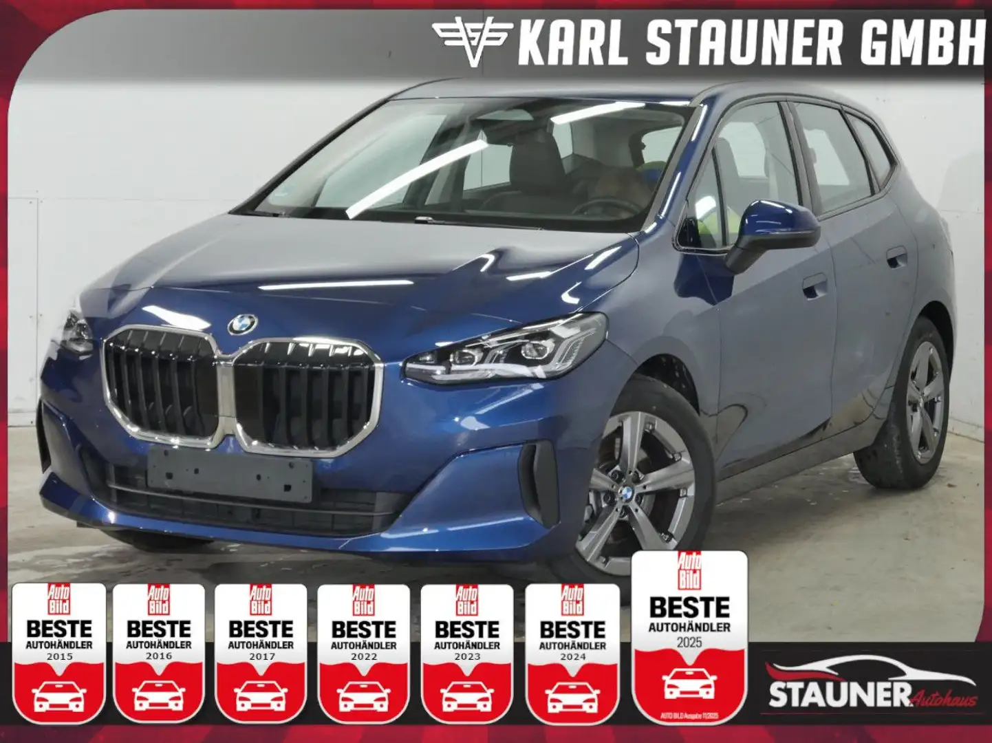 BMW 218 218 i Active Tourer DAB KAMERA LED NAVI Blau - 1
