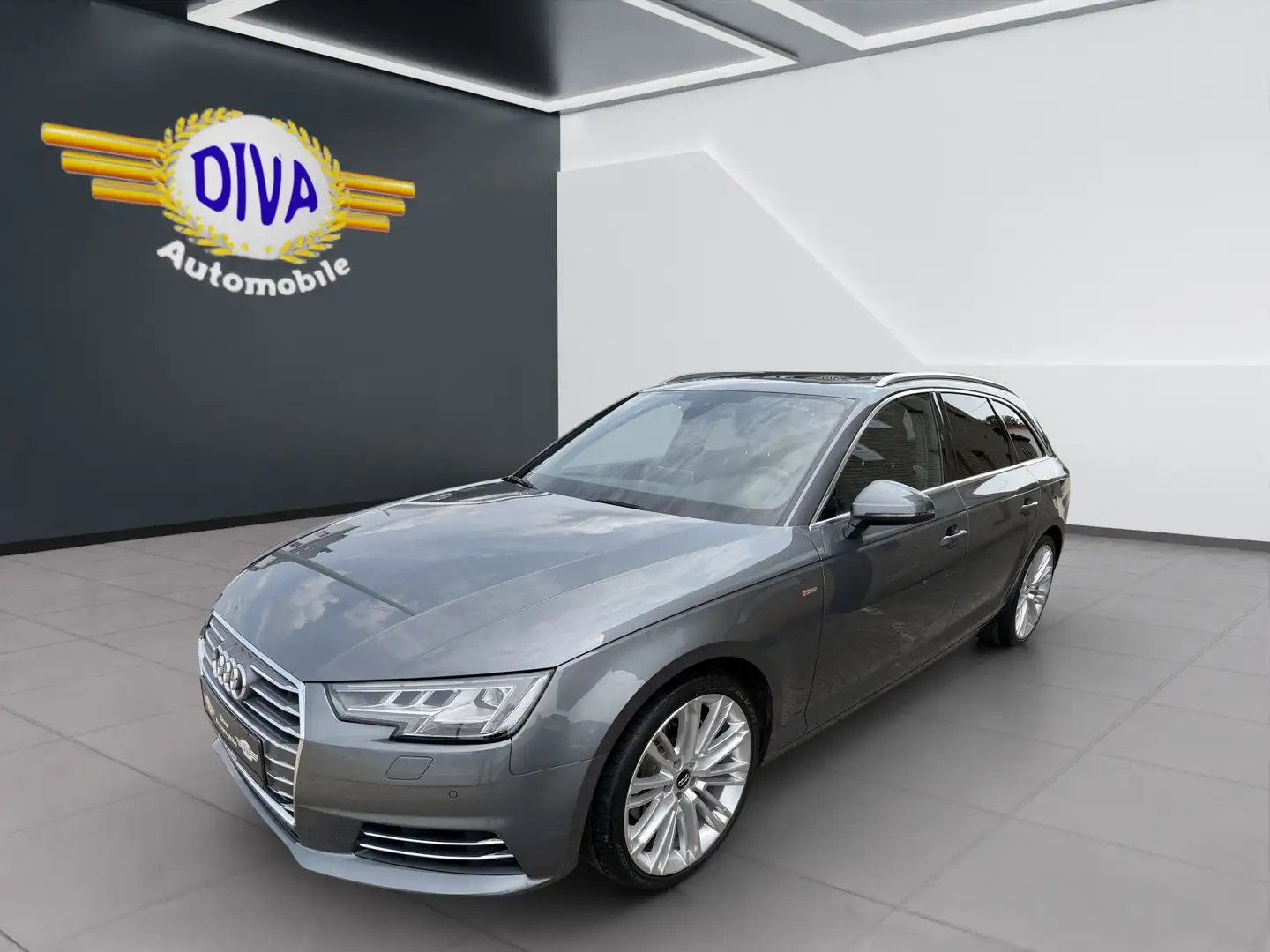 Audi A4 2.0 TDI quattro S Line Sport Plus Grau - 1