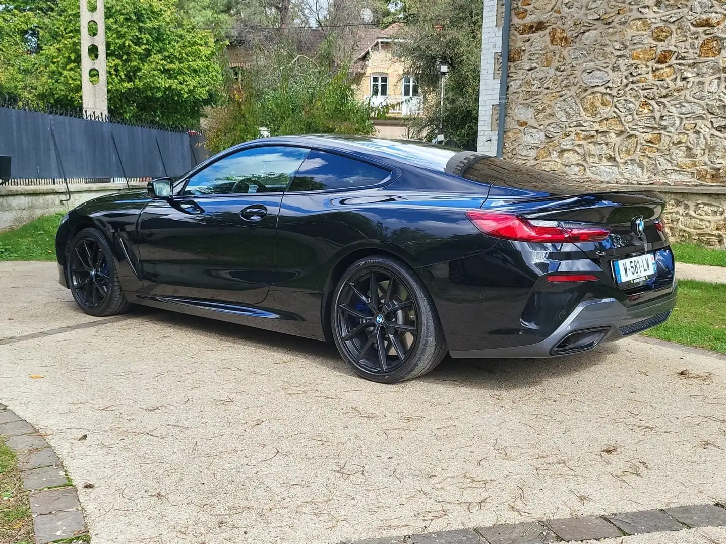 BMW 840 Coupé 840d xDrive 320 ch BVA8 M Sport Technic Černá - 1