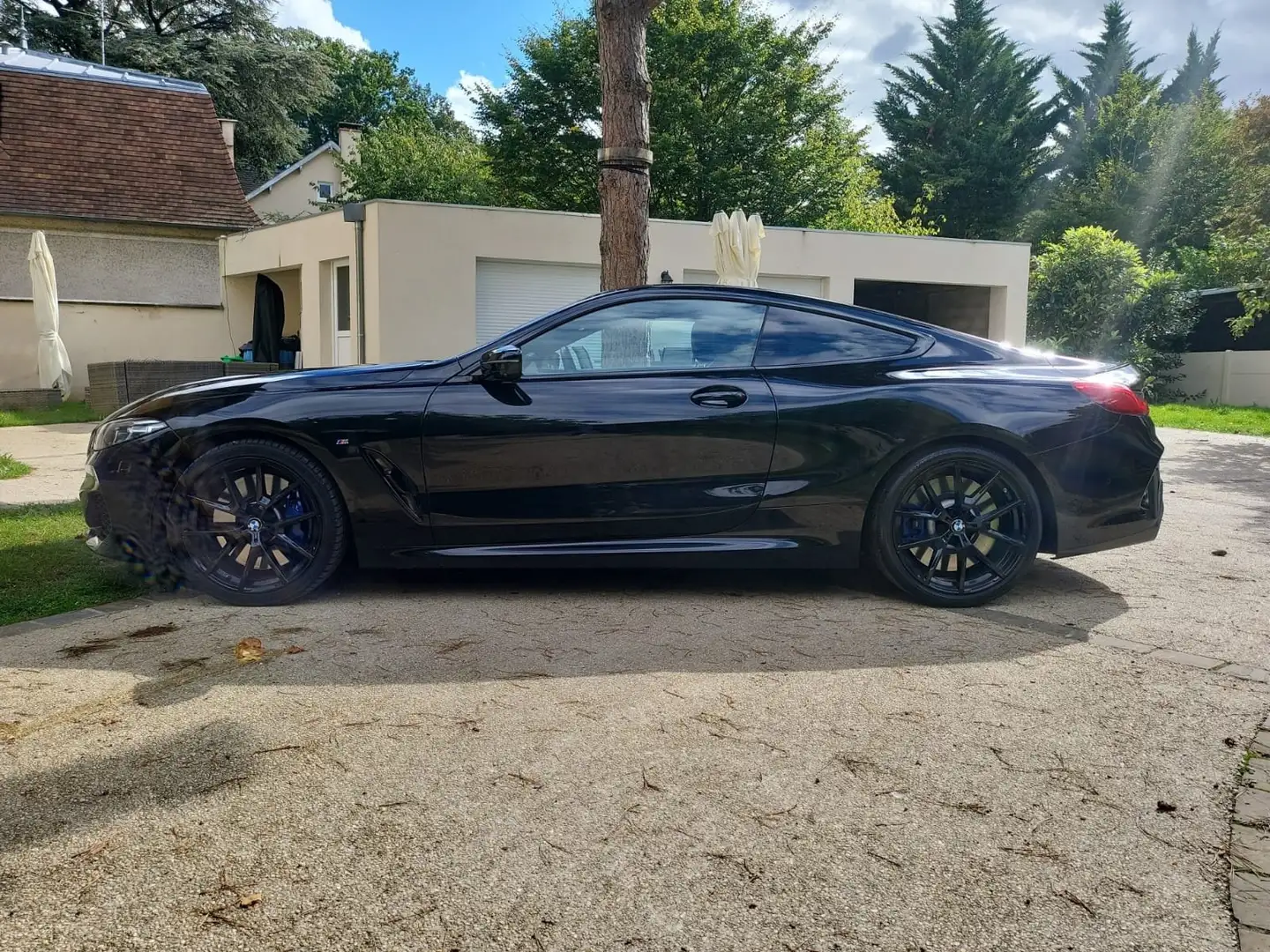 BMW 840 Coupé 840d xDrive 320 ch BVA8 M Sport Technic Černá - 2
