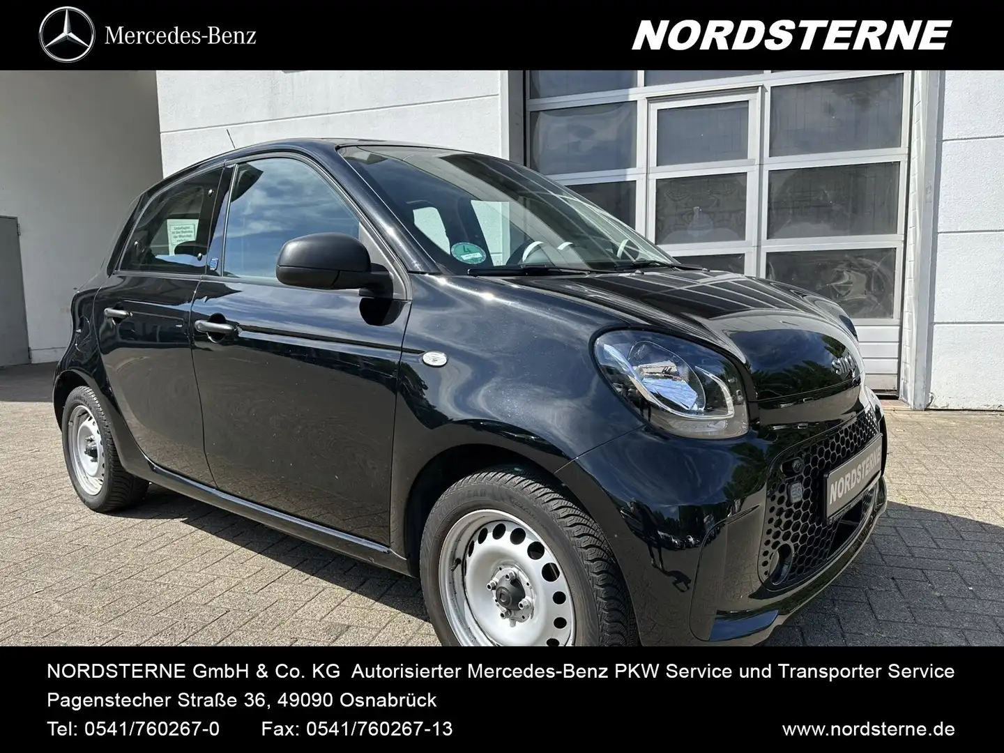 smart forFour smart EQ forfour Klima Automatik DAB 99€ Rate Schwarz - 1