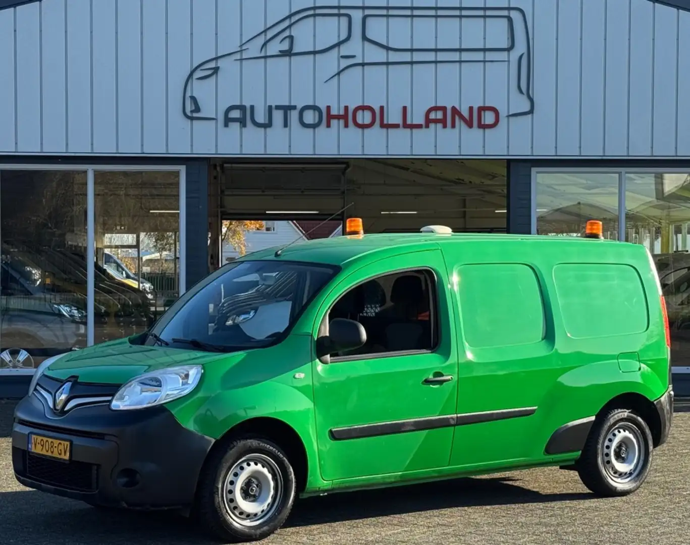 Renault Kangoo 1.5 DCI 81KW 110PK L2H1 MAXI EURO 6 NAVIGATIE/ AIR Groen - 1