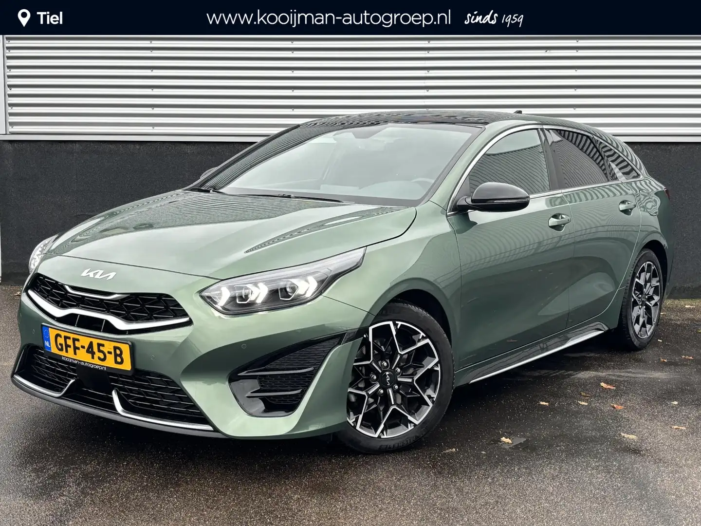 Kia ProCeed / pro_cee'd 1.5 T-GDi GT-Line Schuif-/kanteldak, dodehoek dete Vert - 1