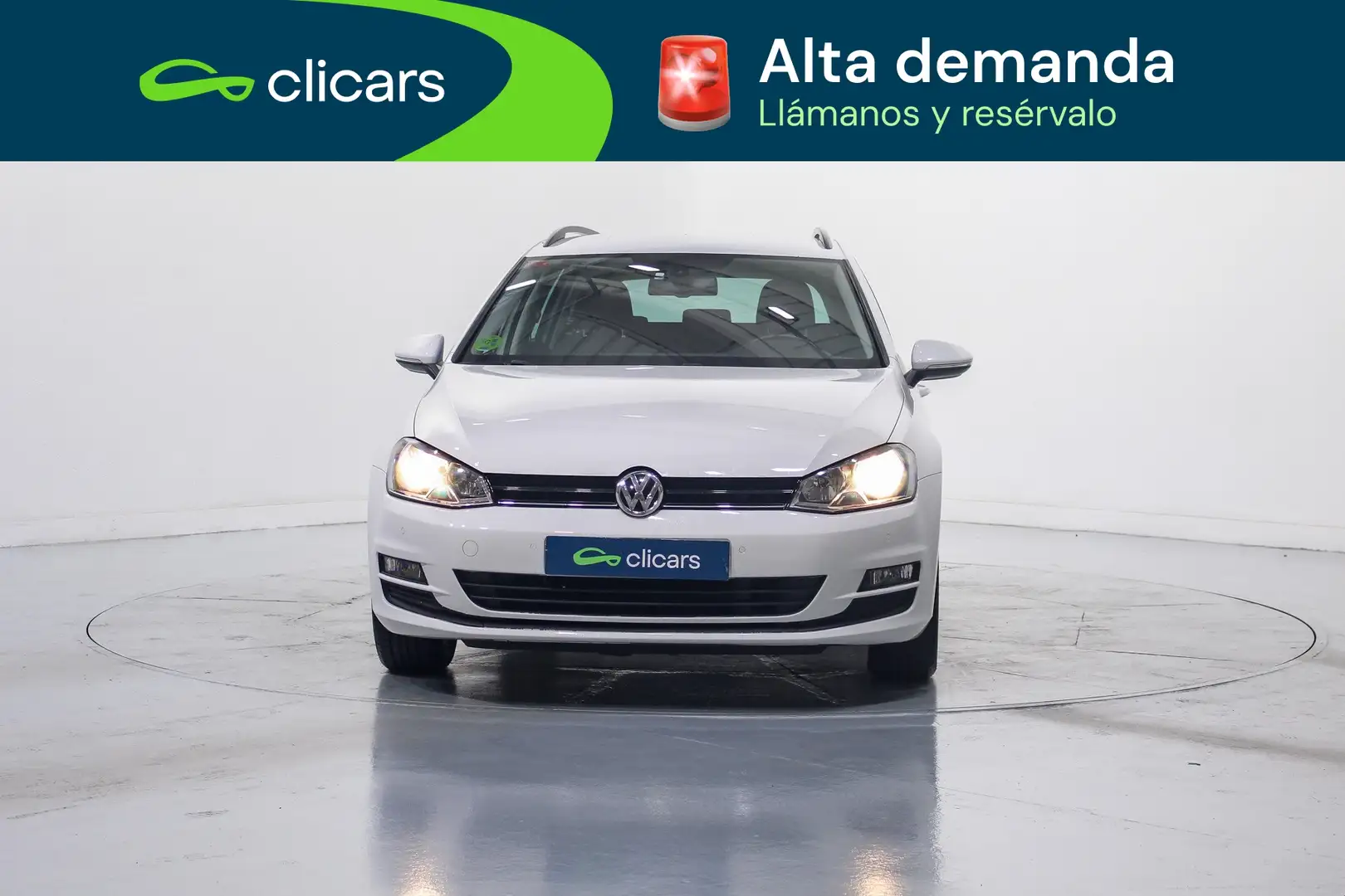 Volkswagen Golf Variant 1.6TDI CR BMT Advance DSG 110 Blanco - 2