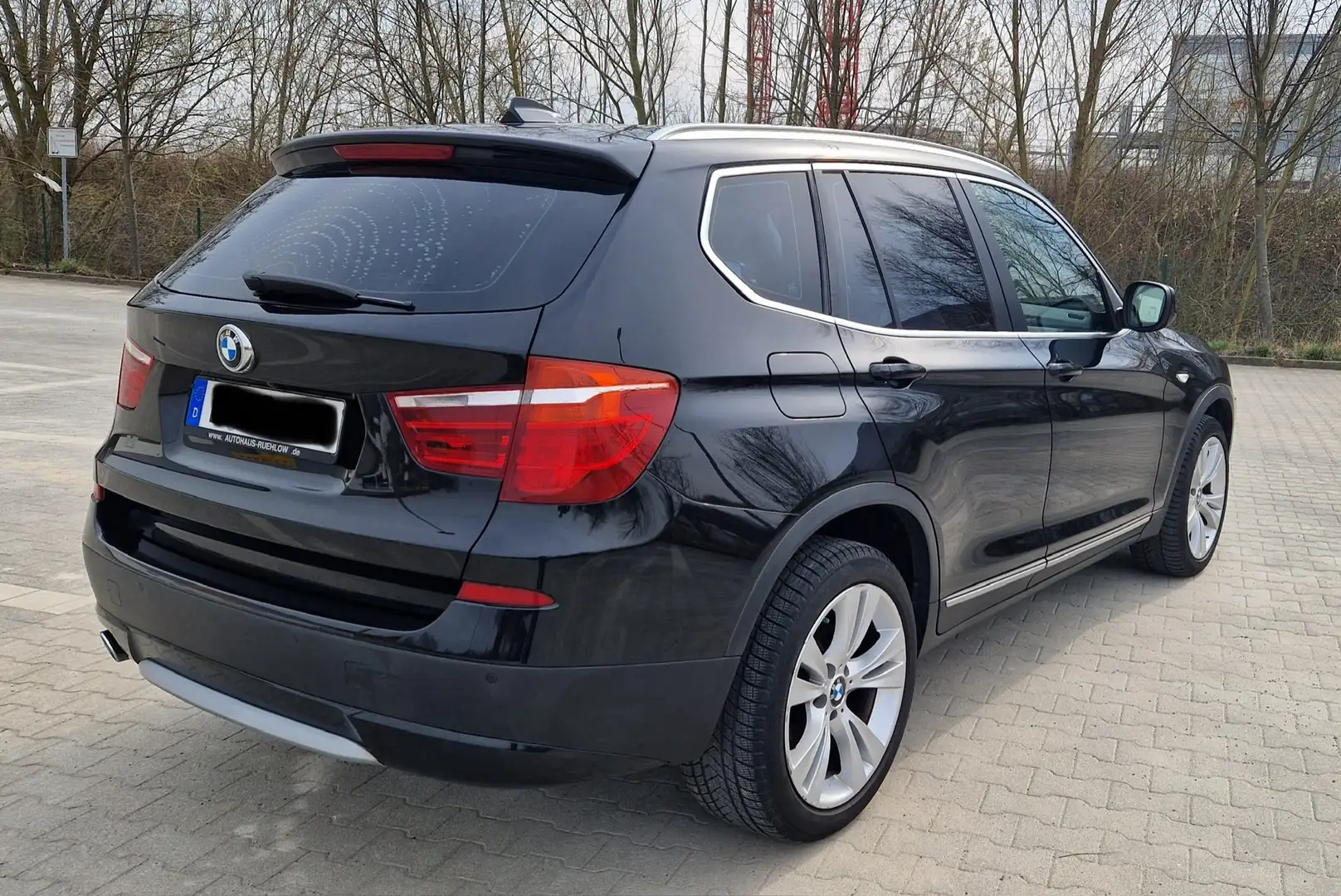 BMW X3 xDrive20d Automatic Vollleder TÜV/HU NEU!! Noir - 2
