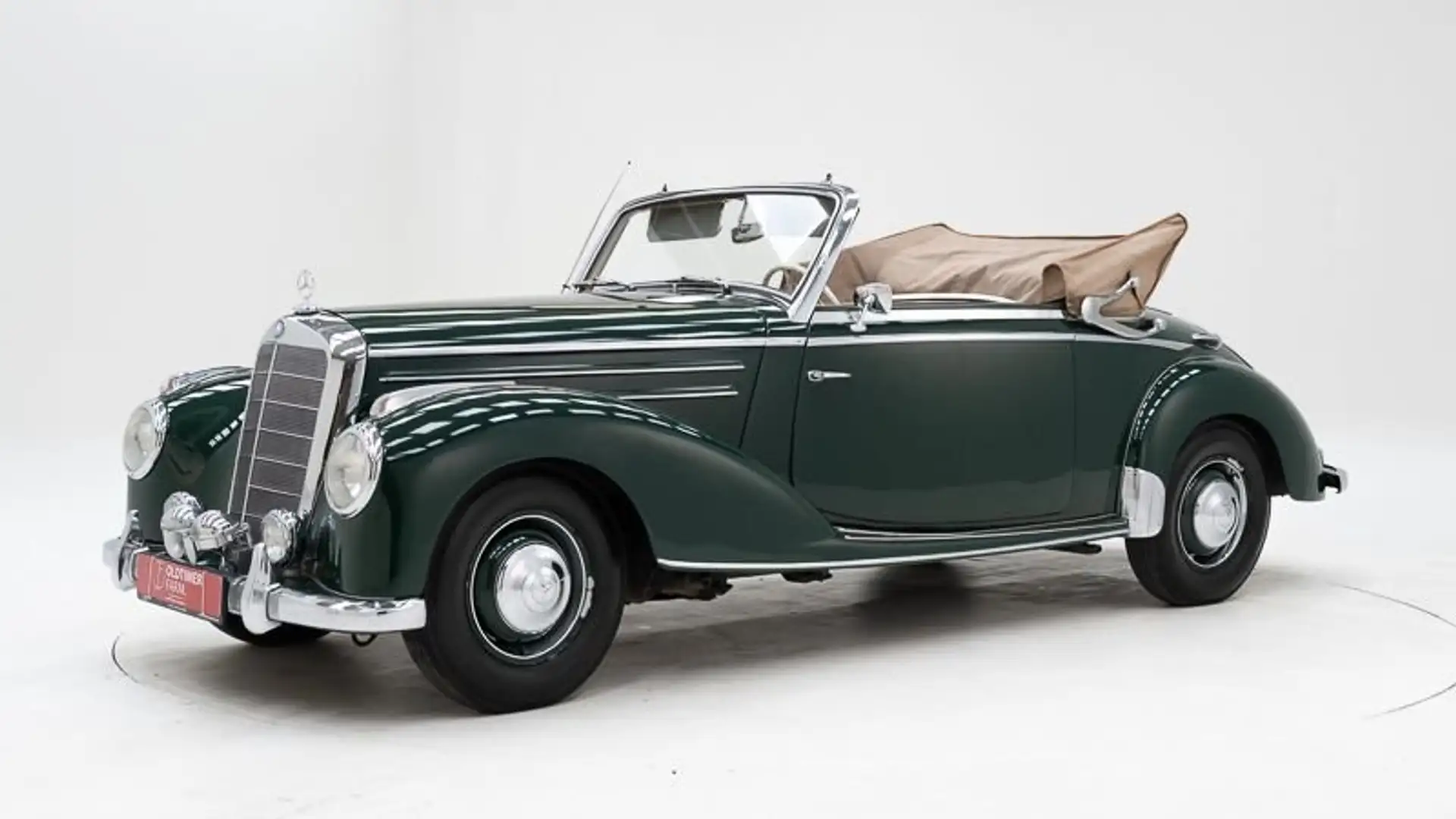 Mercedes-Benz 220 A Cabriolet '53 CH4652 Zelená - 1