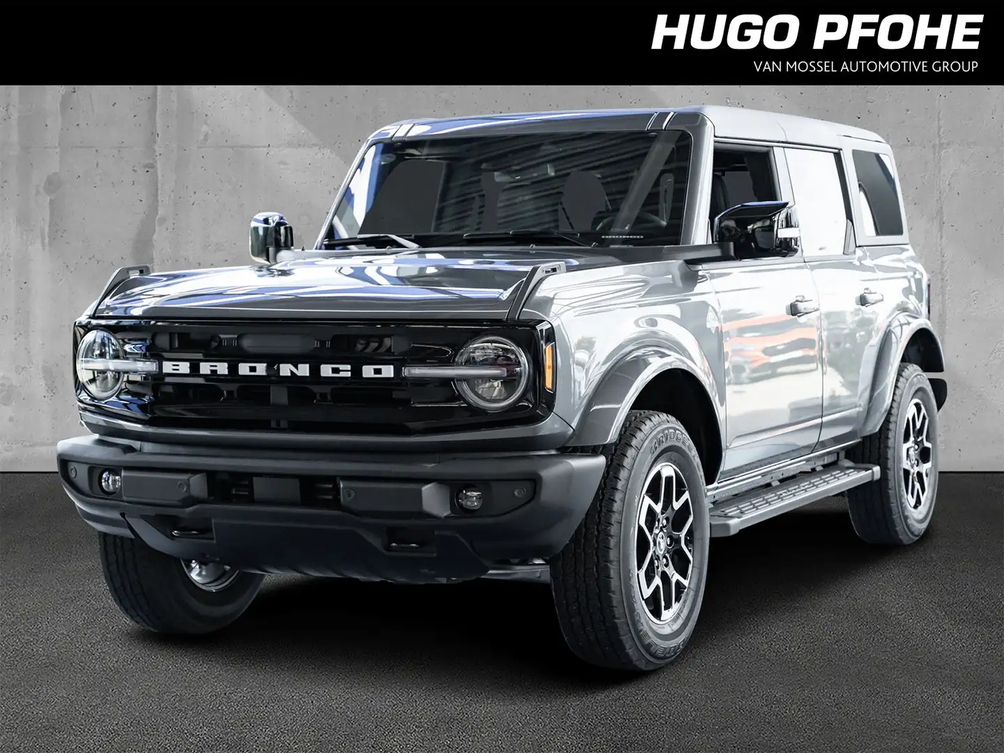 Ford Bronco Outer Banks 2.7 l EB 4x4 Automatik. LED. 360* Kame Gris - 1