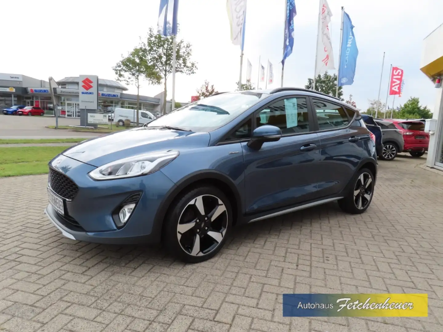 Ford Fiesta Active Aut.  LED+AAC+SHZ+TEMP+PDC+ALU+GJR Blau - 2