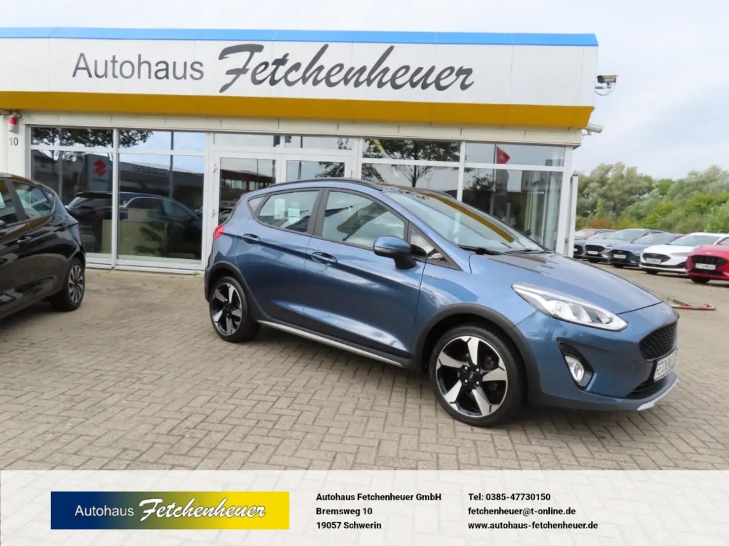 Ford Fiesta Active Aut.  LED+AAC+SHZ+TEMP+PDC+ALU+GJR Blau - 1