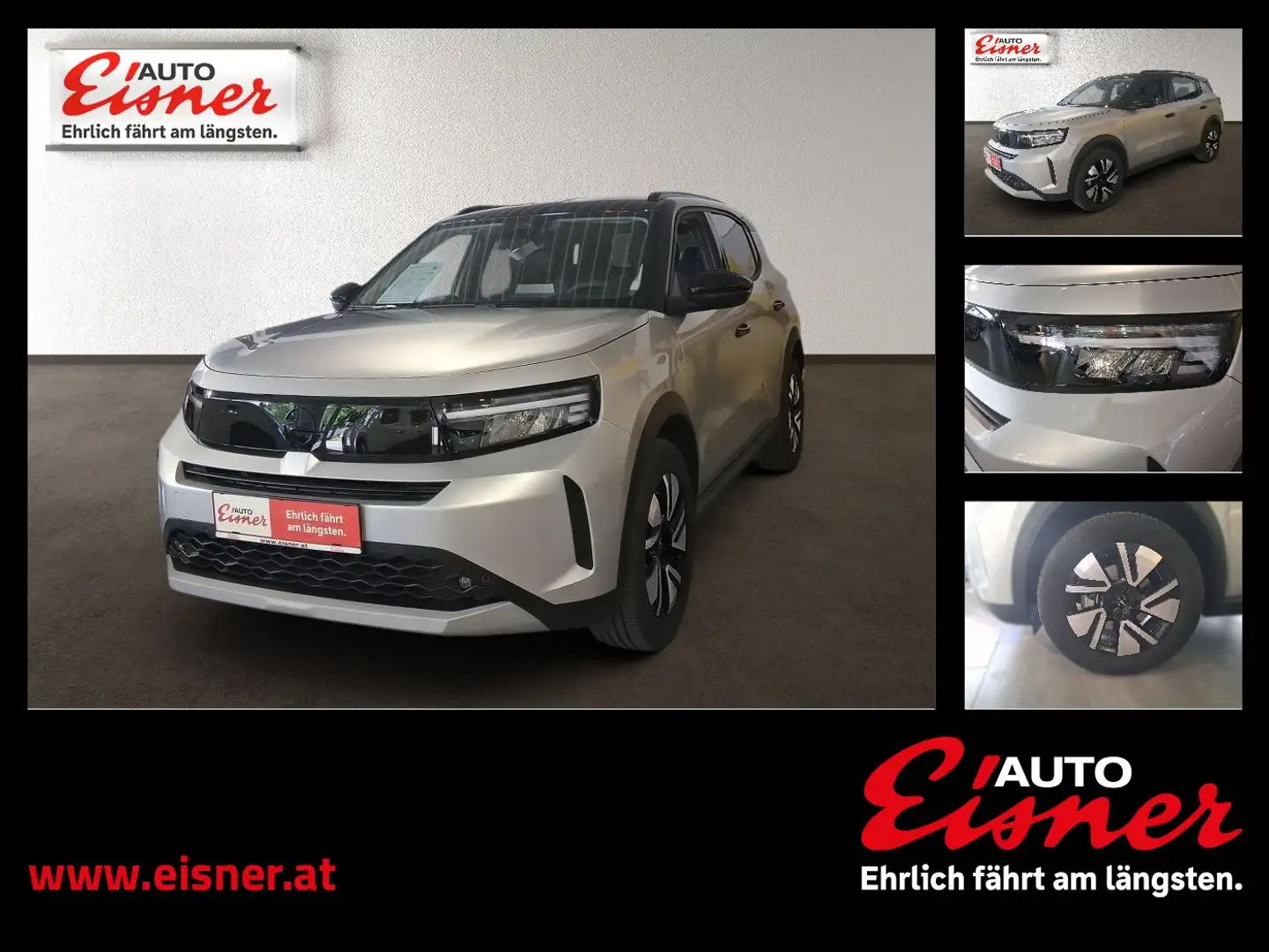 Opel Frontera 1.2 GS W AUT Fernlichtass. Kam. KeyLess Silber - 1