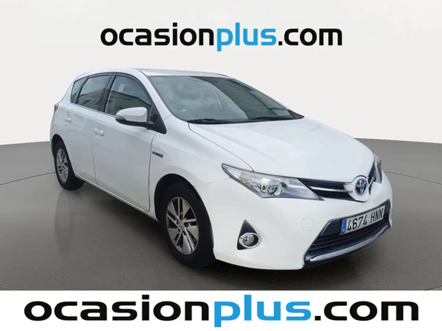 Toyota Auris hybrid Active Blanc - 2