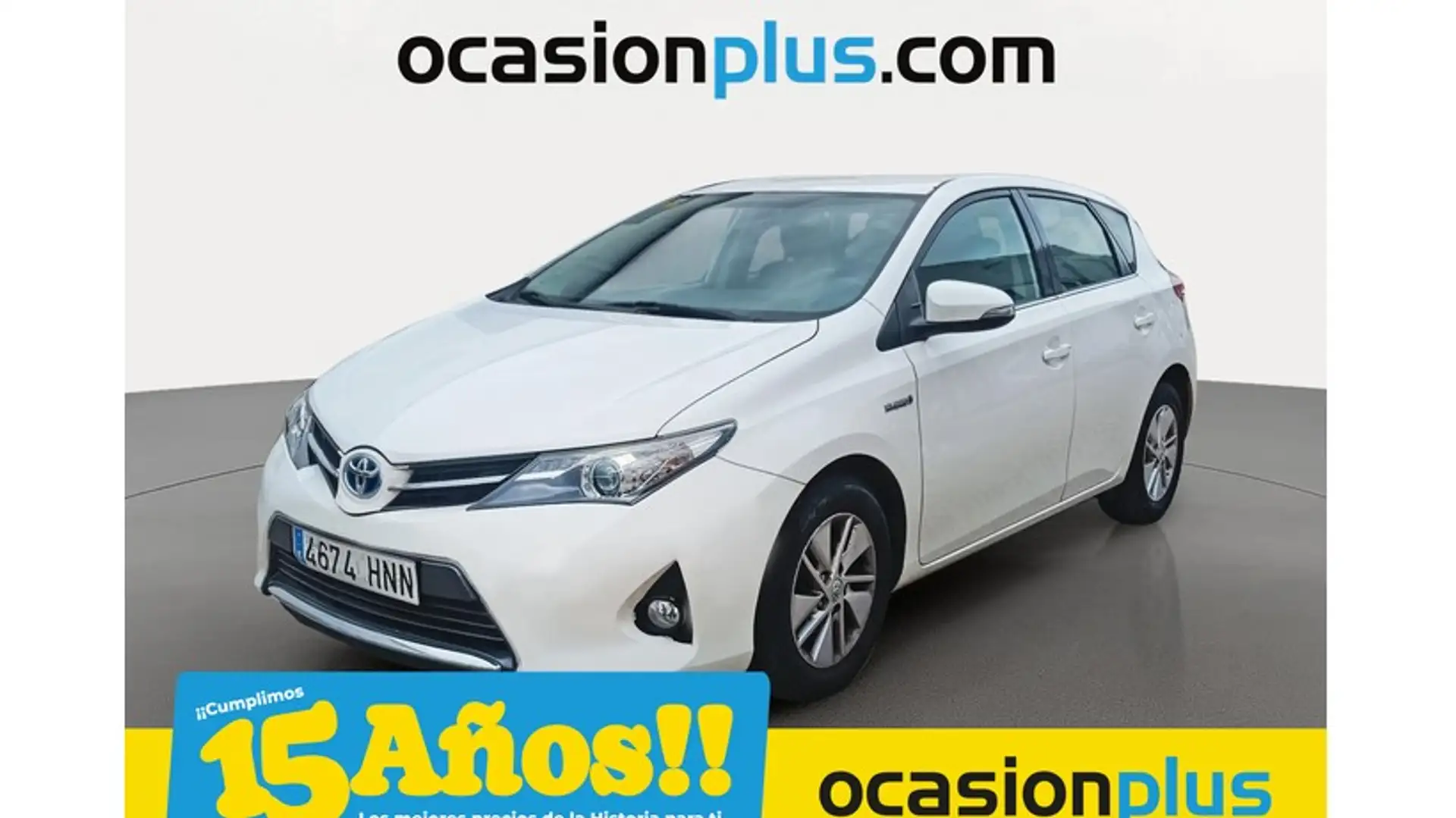 Toyota Auris hybrid Active Blanc - 1