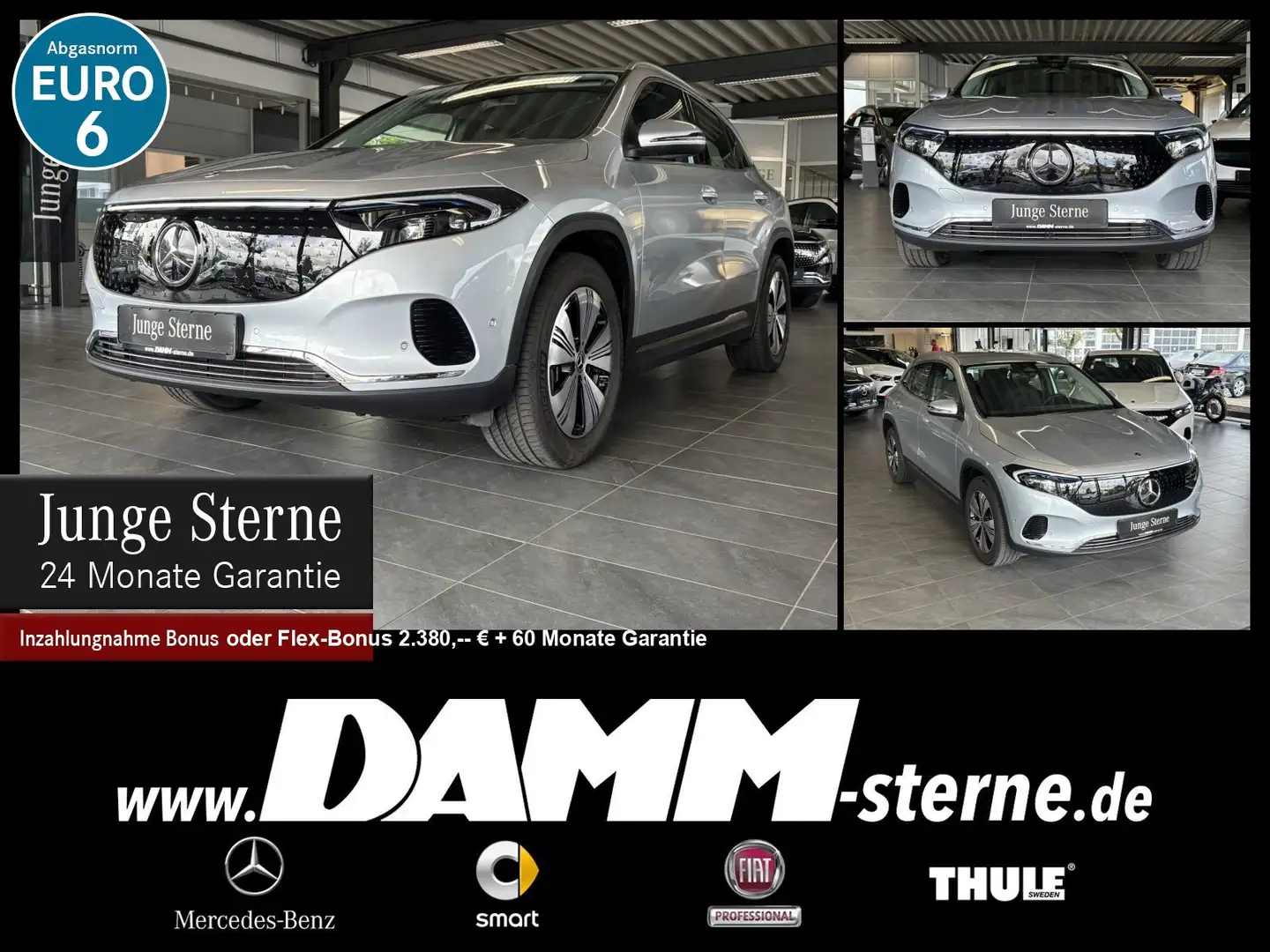 Mercedes-Benz EQA 300 EQA 300 4M Progressive/AHK/TWA/Kamera/ + Flex Navi Silber - 1
