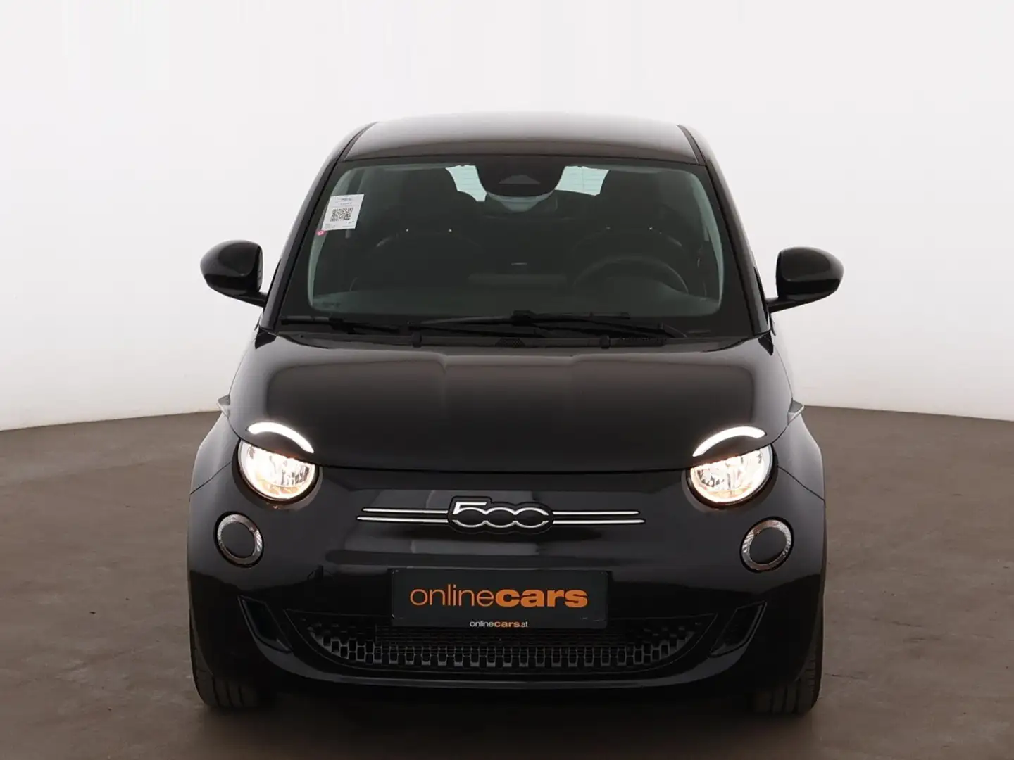 Fiat 500e 500 e 24kWh Aut TEMPOMAT KLIMA-AUTOMATIK RADIO Schwarz - 2
