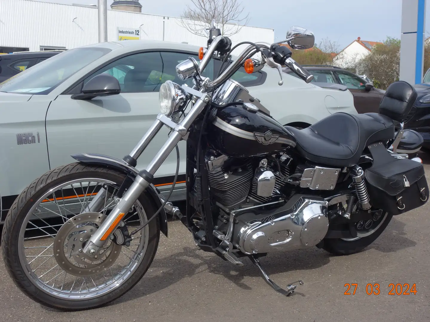Harley-Davidson Dyna Wide Glide 100 Jahre Sondermodell Schwarz - 1