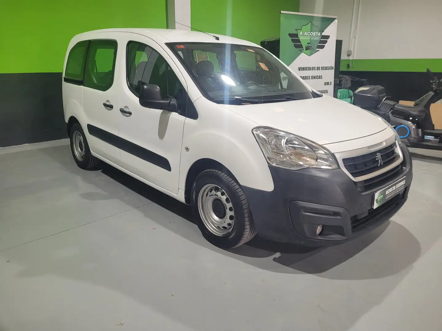 Peugeot Partner Tepee+1.6BlueHDI+Access+75 Blanco - 2