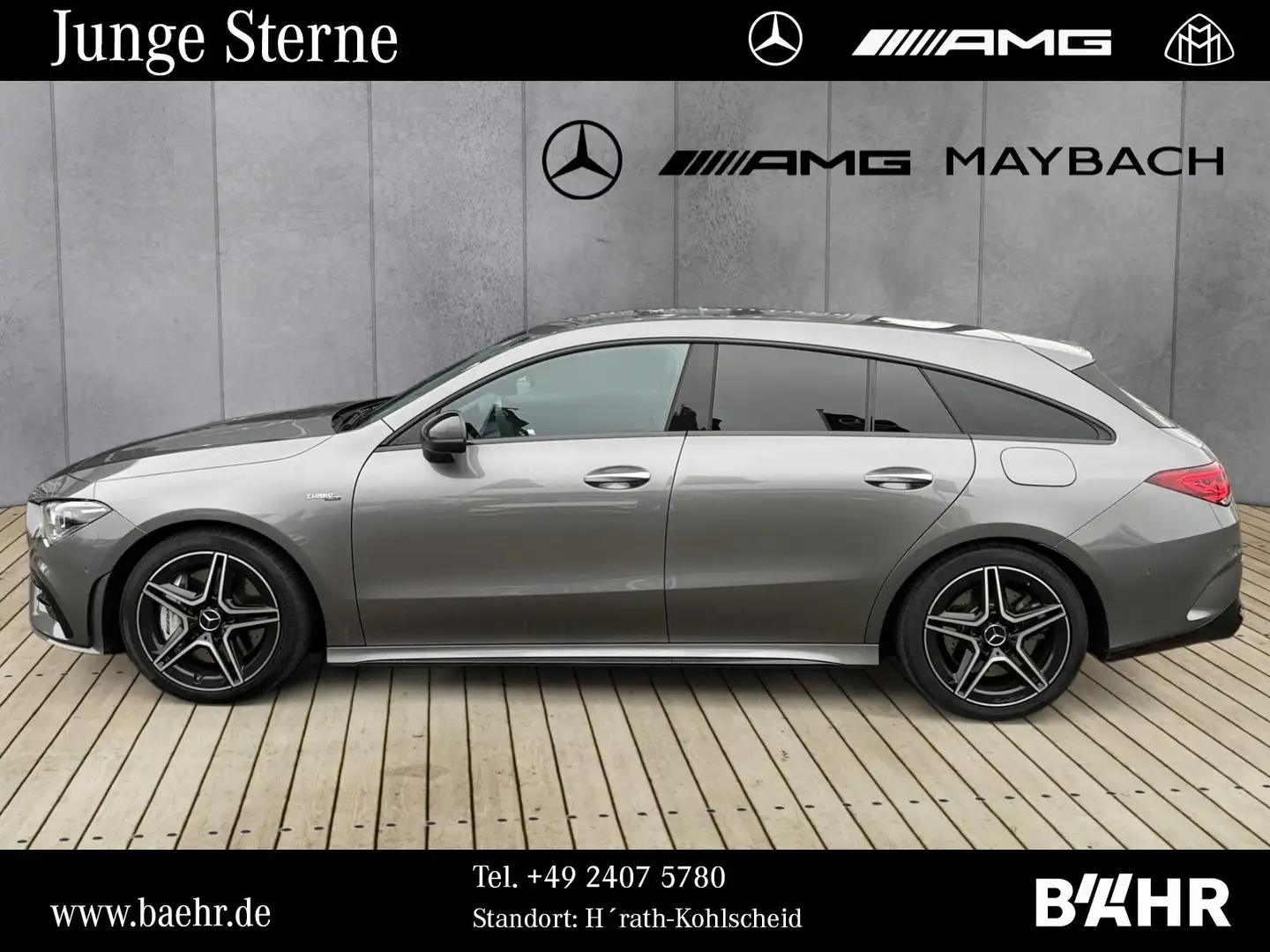 Mercedes-Benz CLA 35 AMG CLA 35 4M AMG SB AMG+Night/MBUX/LED/RFK/LMR18" Gris - 2