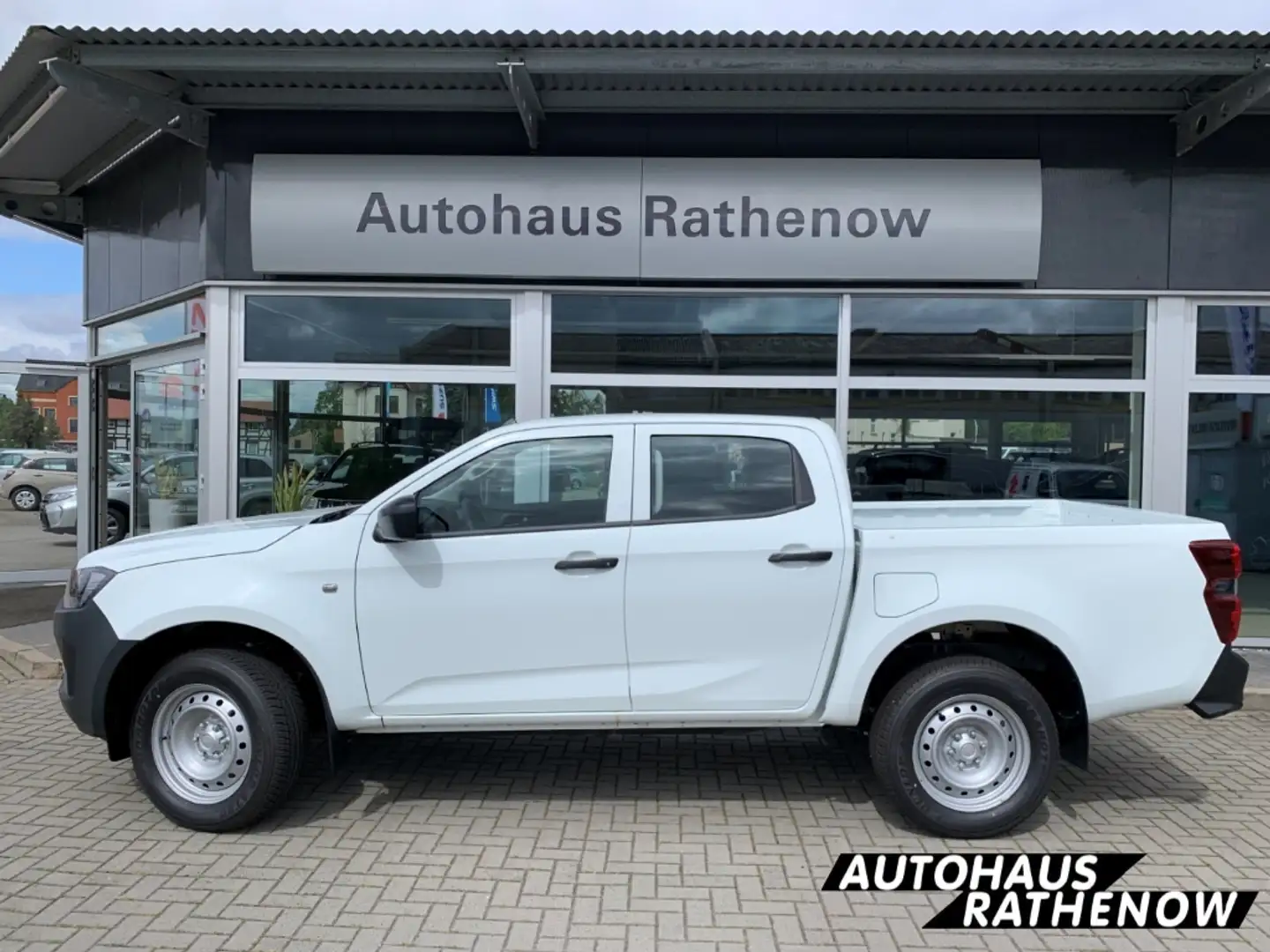 Isuzu D-Max Double Cab 4WD L 1.9 TD Totwinkelassistent Spurhal Blanc - 1
