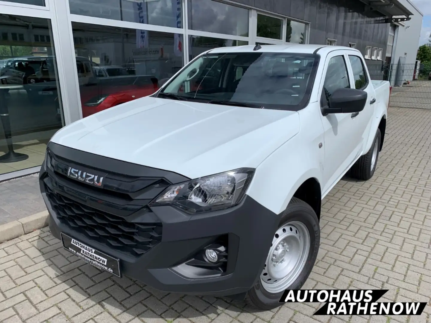 Isuzu D-Max Double Cab 4WD L 1.9 TD Totwinkelassistent Spurhal Blanc - 2