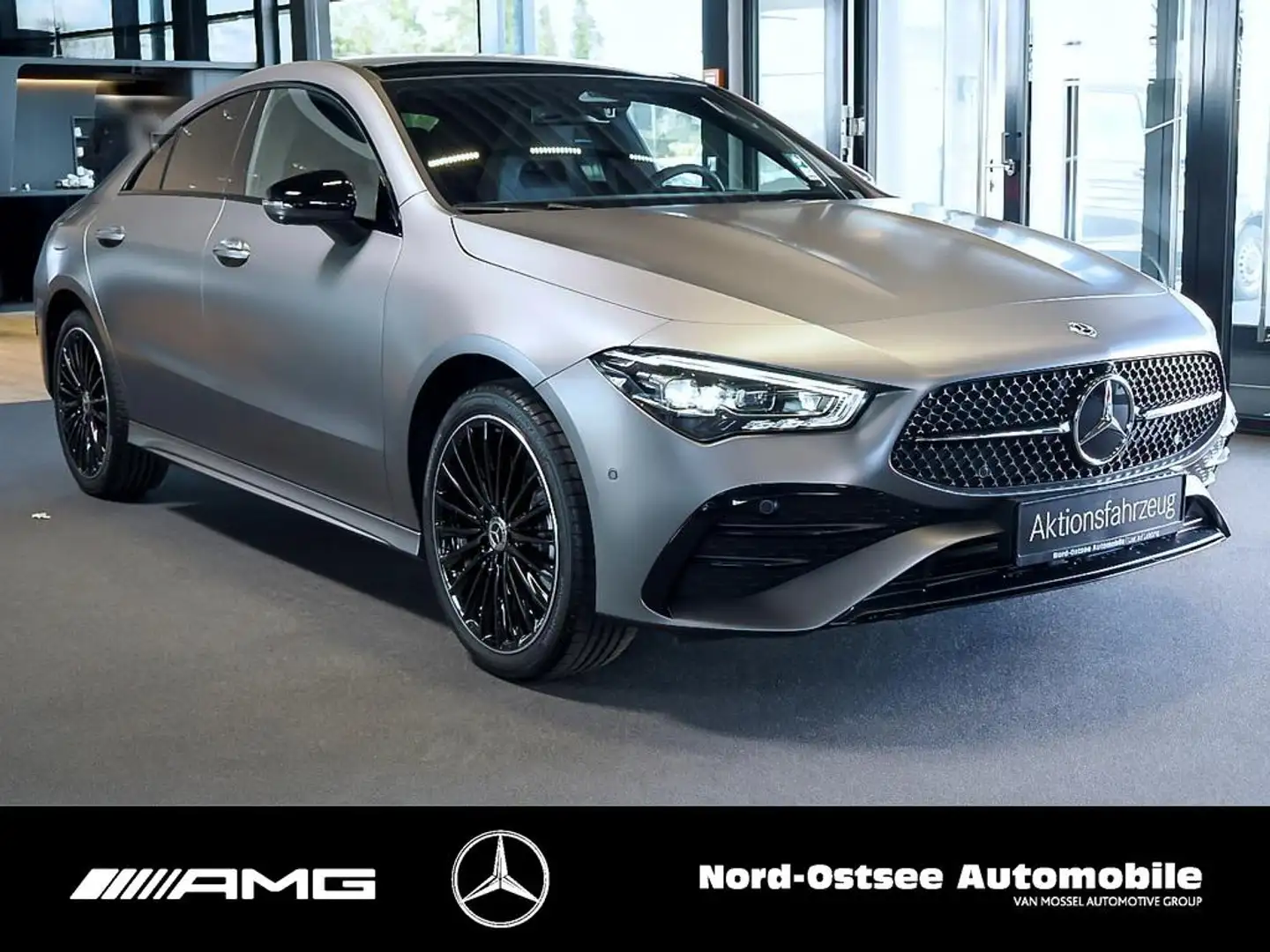 Mercedes-Benz CLA 250 e  AMG NIGHT PANO HUD DISTRON BURMESTER Gris - 2