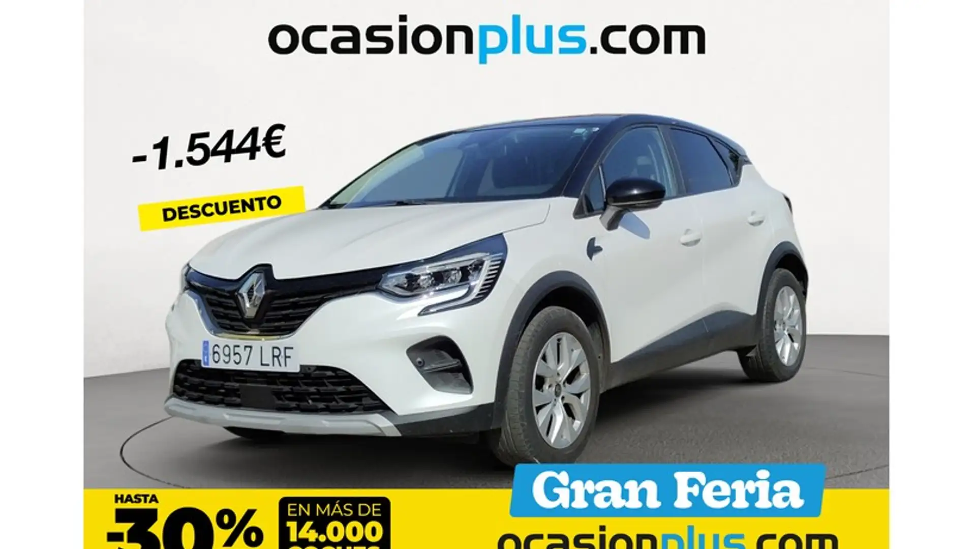 Renault Captur TCe Intens 74kW GLP Blanco - 1