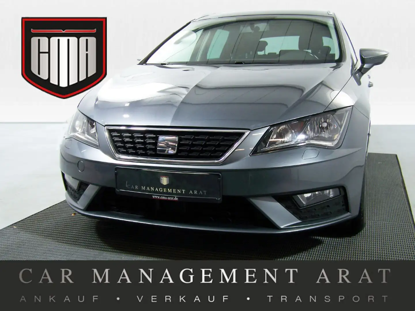 SEAT Leon ST 1.4 TGI Style PANORAMA+PDC Erdgas/Benzin Gris - 1
