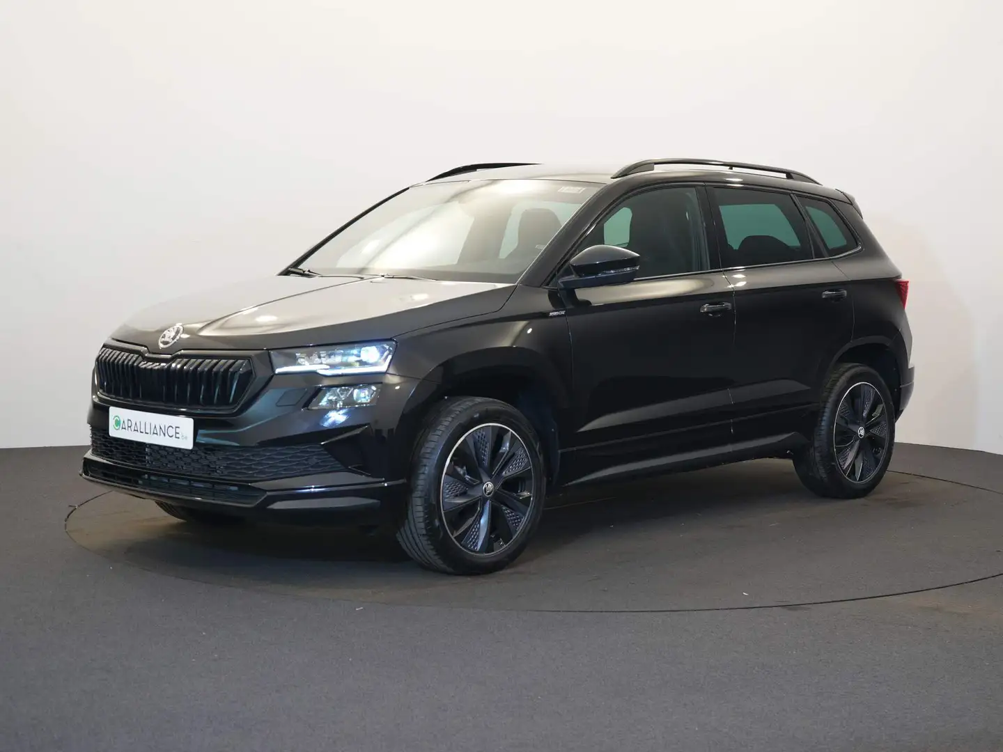 Skoda Karoq Sportline  1.5TSI DSG|KESSY|NAVI|Garantie 5 ans Zwart - 1