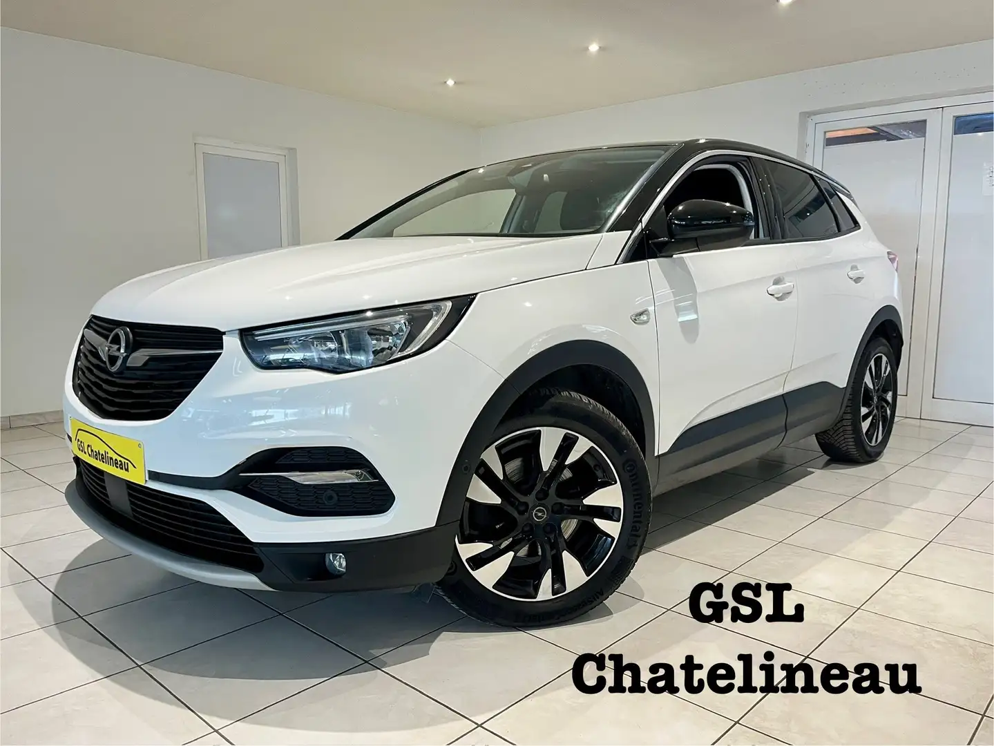Opel Grandland X 1.2Turbo 130cv 2019 Navi/Camera/Carplay/Clim Blanc - 1