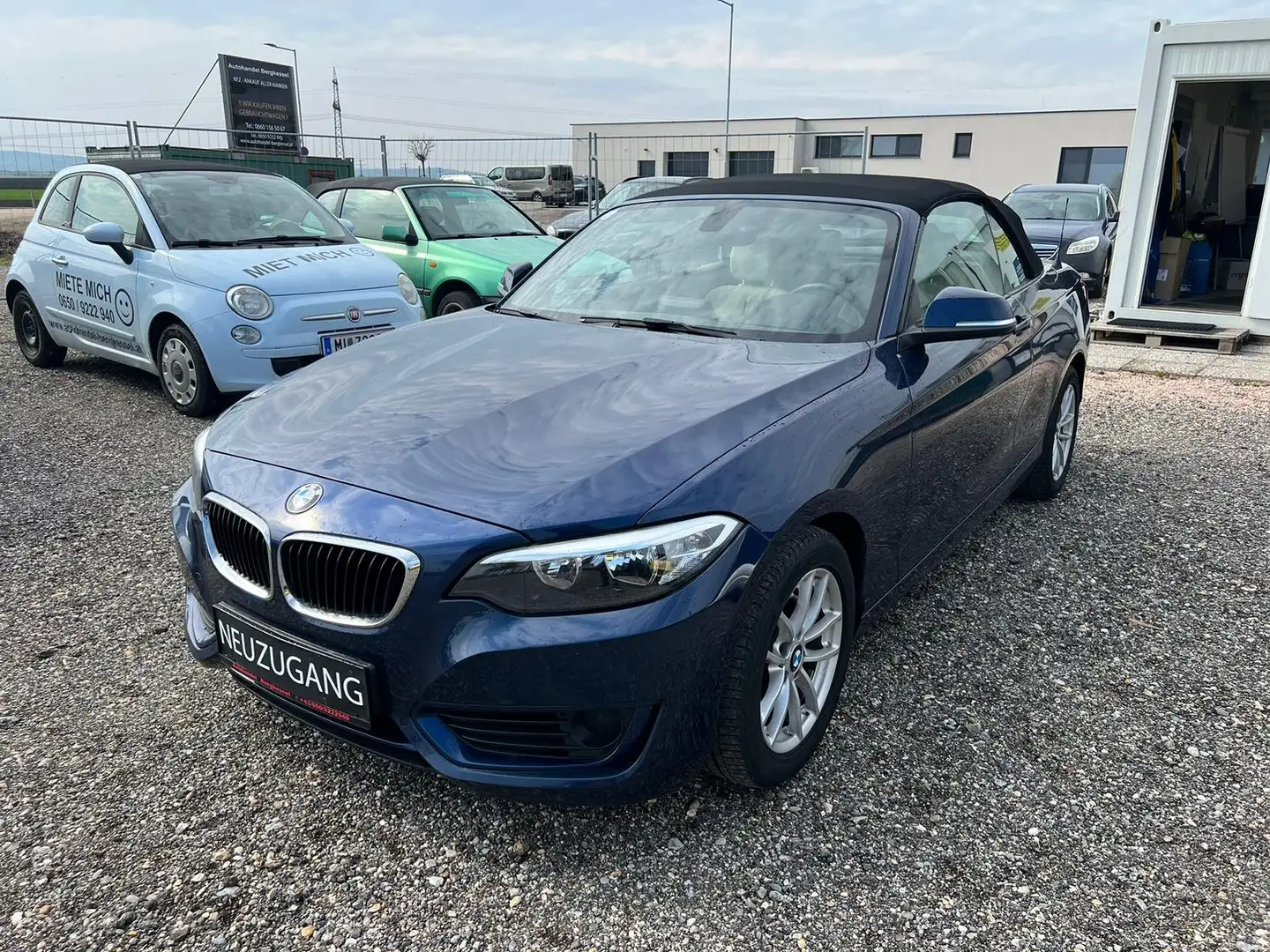 BMW 218 CABRIO !! AUTOMATIK !! 2.BESITZ !! TOP ! EINTAUSCH Azul - 1