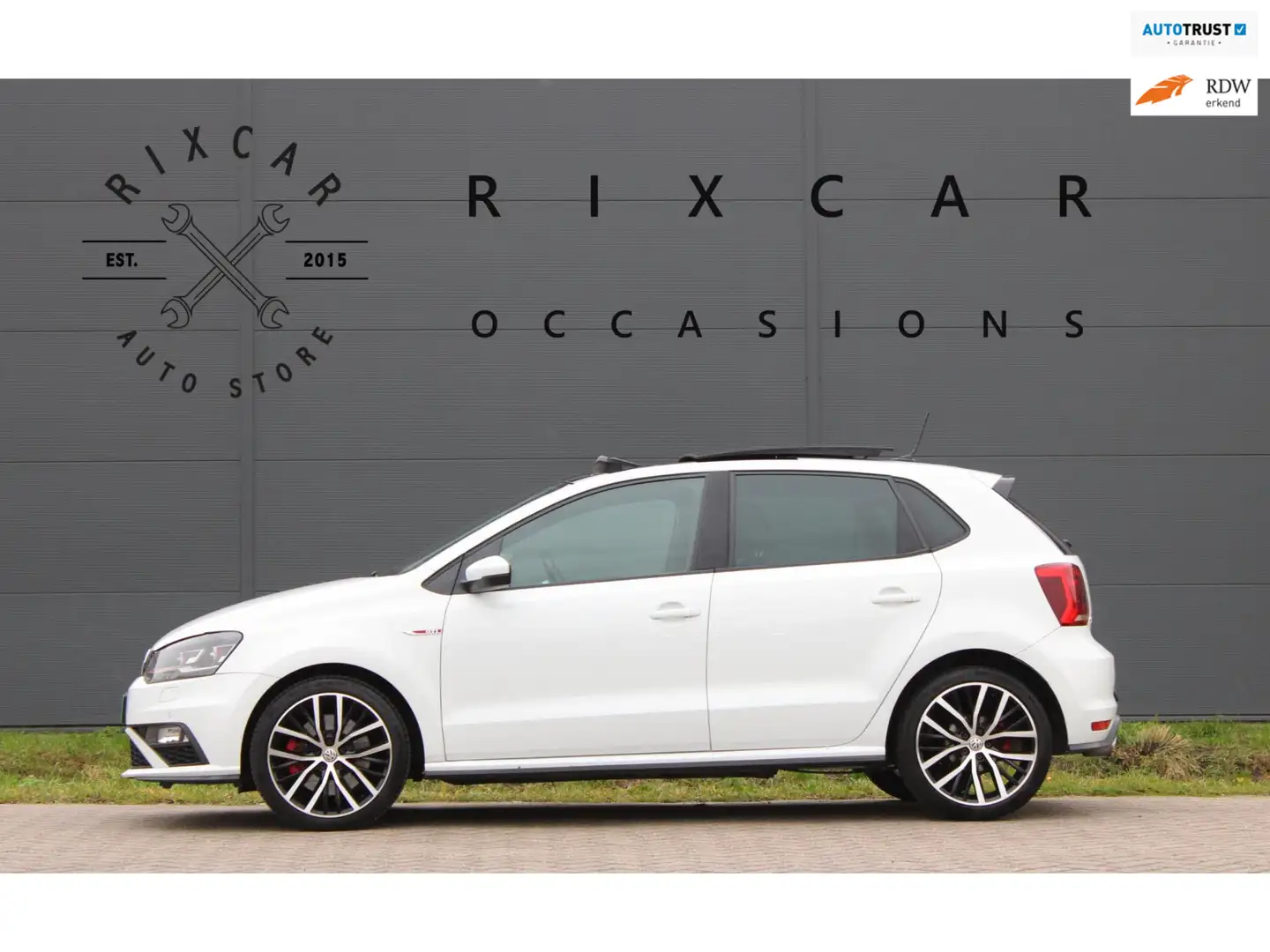 Volkswagen Polo GTI 1.8 TSI Automaat Carplay Panodak !!NIEUWBINNEN!! Wit - 1