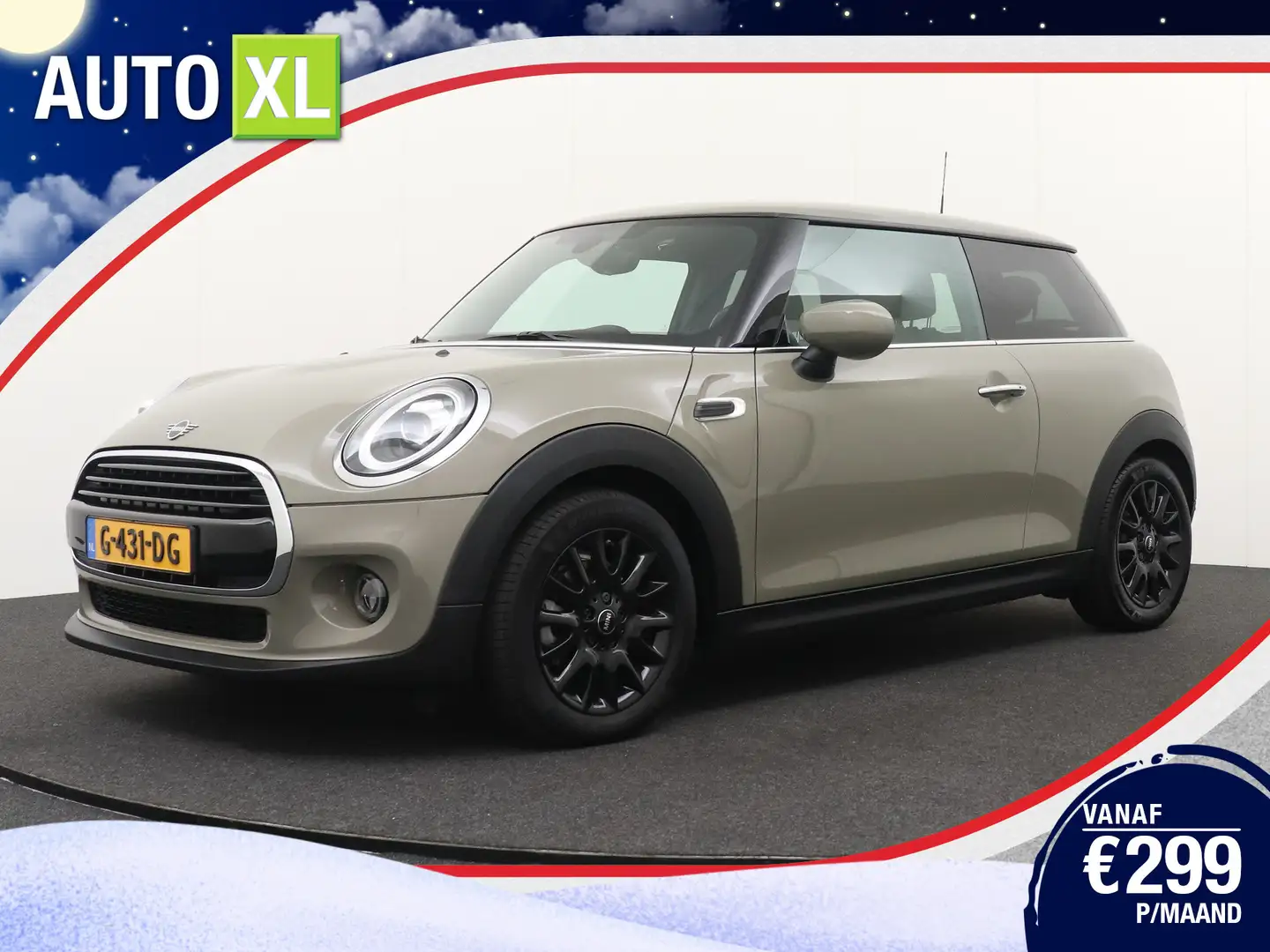 MINI Cooper Mini 1.5 136 PK Pepper Union-Jack Climate Navi Sto Groen - 1