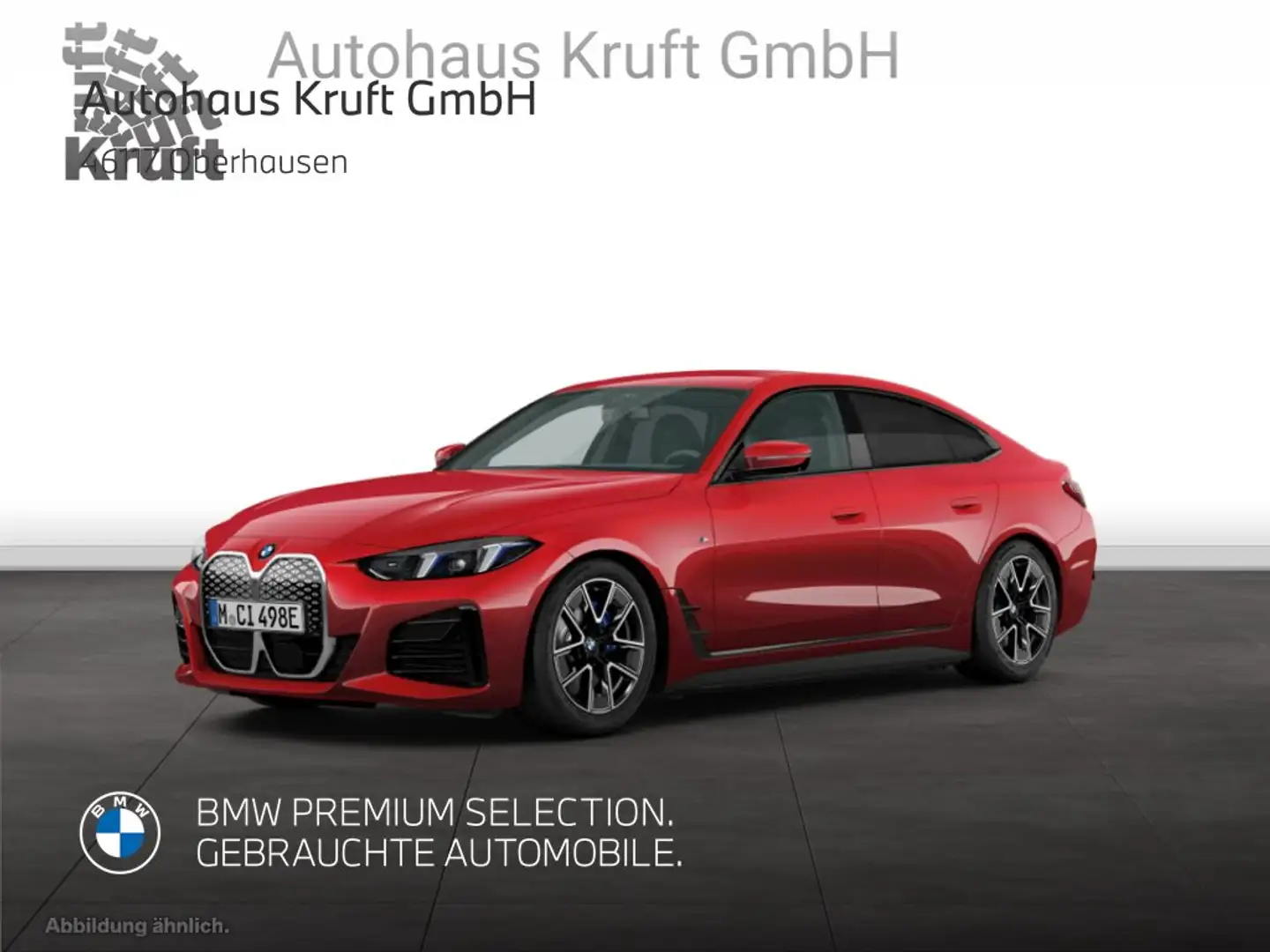 BMW i4 xDrive40 M SPORT+HUD+AHK+ACC+KAMERA+LED Rot - 2