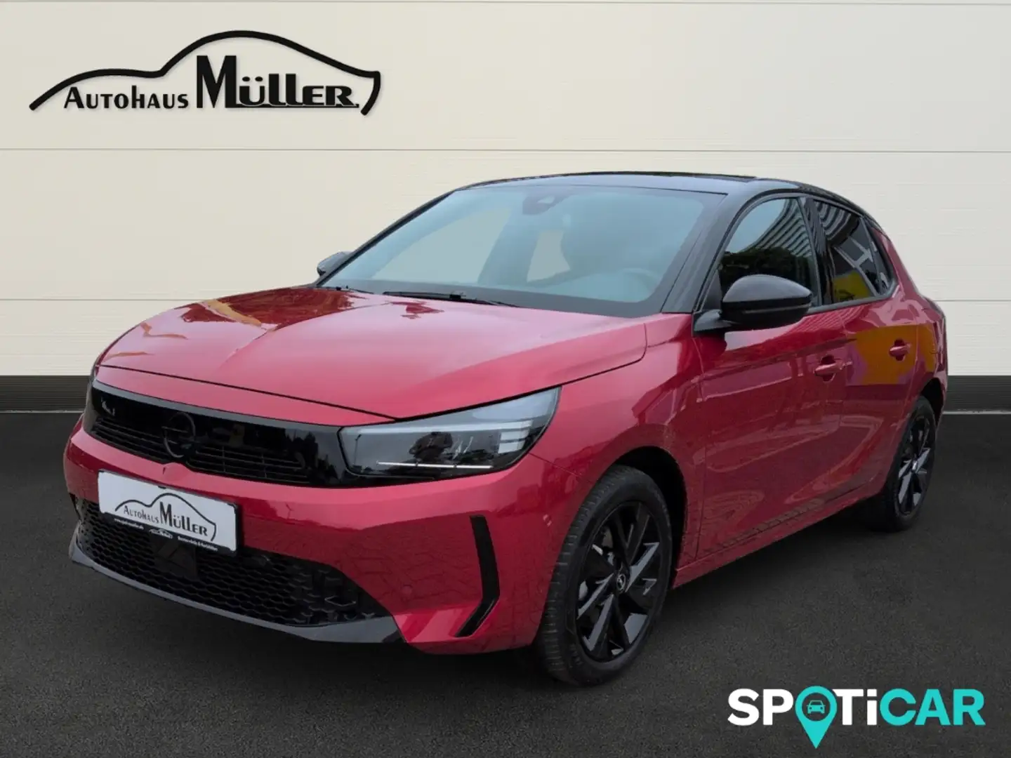 Opel Corsa F GS 1.2 Turbo SHZ RFK LED Navi Apple CarPlay Andr Rouge - 1