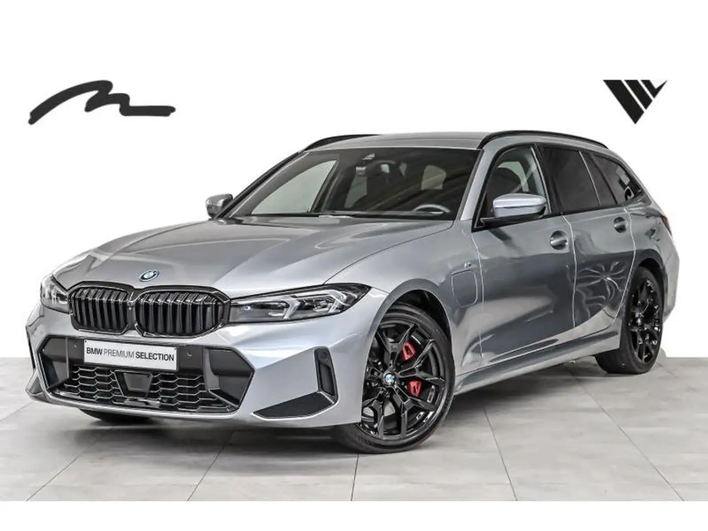 BMW 330 e Touring - 2ans/jaar garantie NEW PRICE €78.389 Gris - 1
