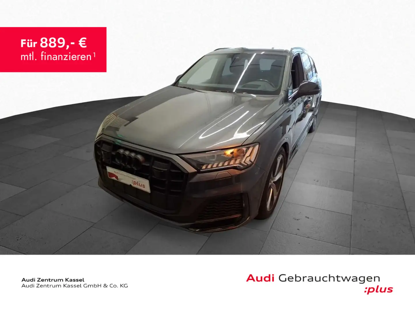 Audi SQ7 4.0 TFSI quattro Laser B&O Pano HuD StandHZG Grau - 1