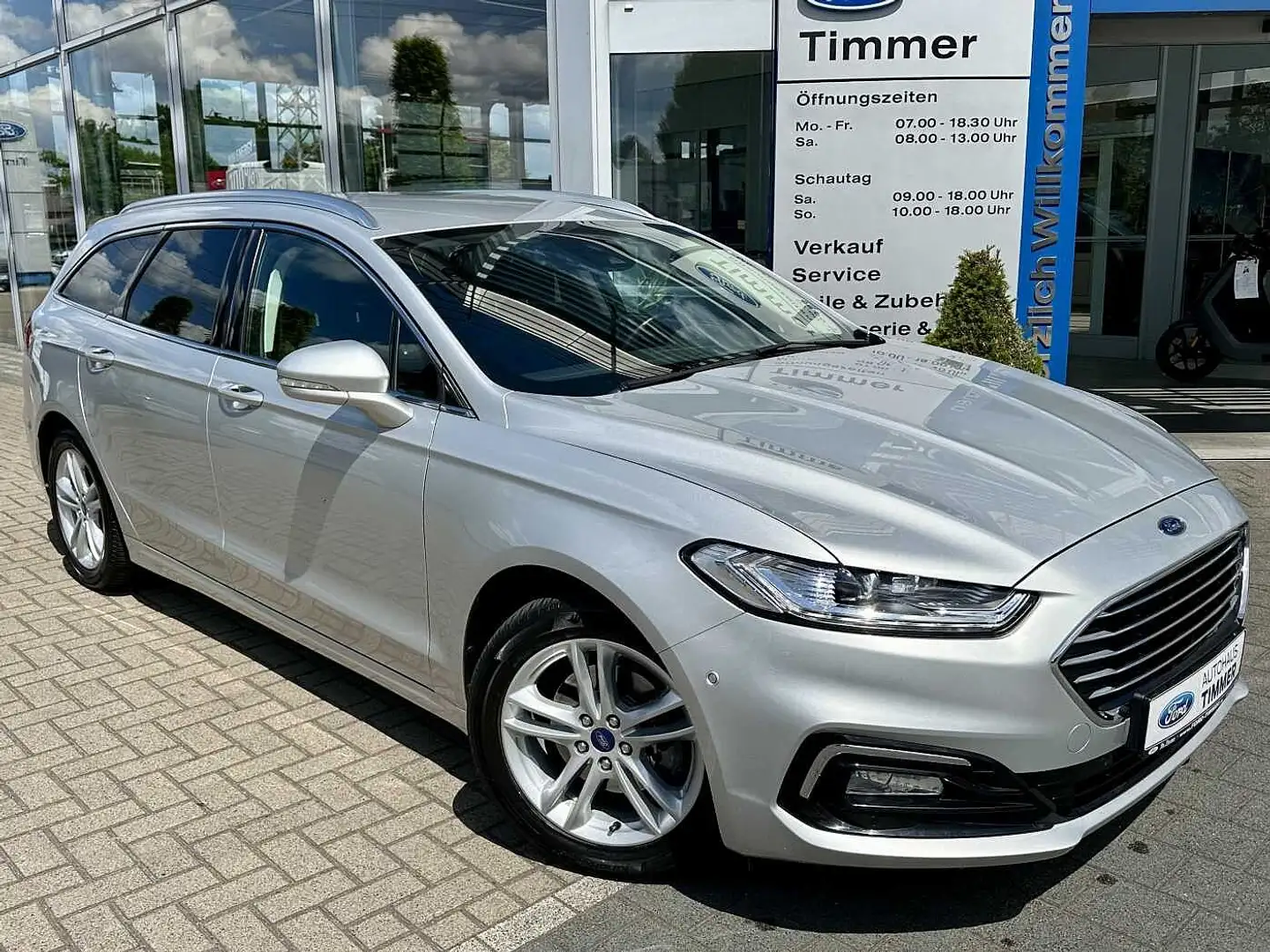 Ford Mondeo Turnier 2.0 EcoBlue Aut. Titanium ACC/LED/AHK Argento - 1