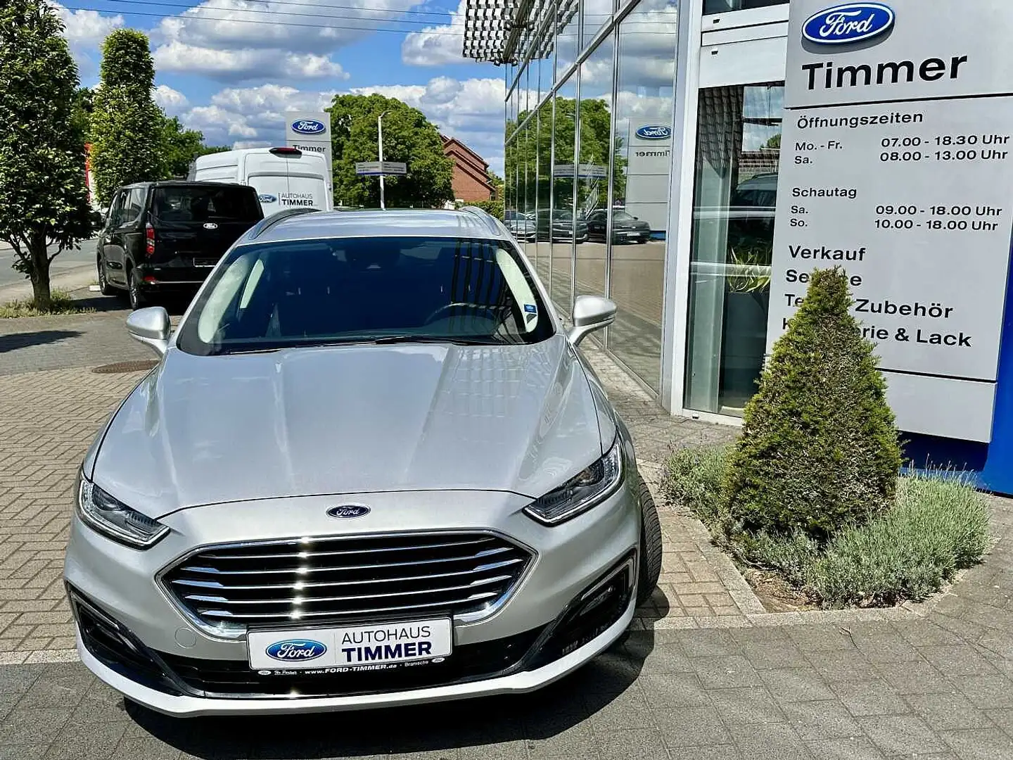 Ford Mondeo Turnier 2.0 EcoBlue Aut. Titanium ACC/LED/AHK Argento - 2