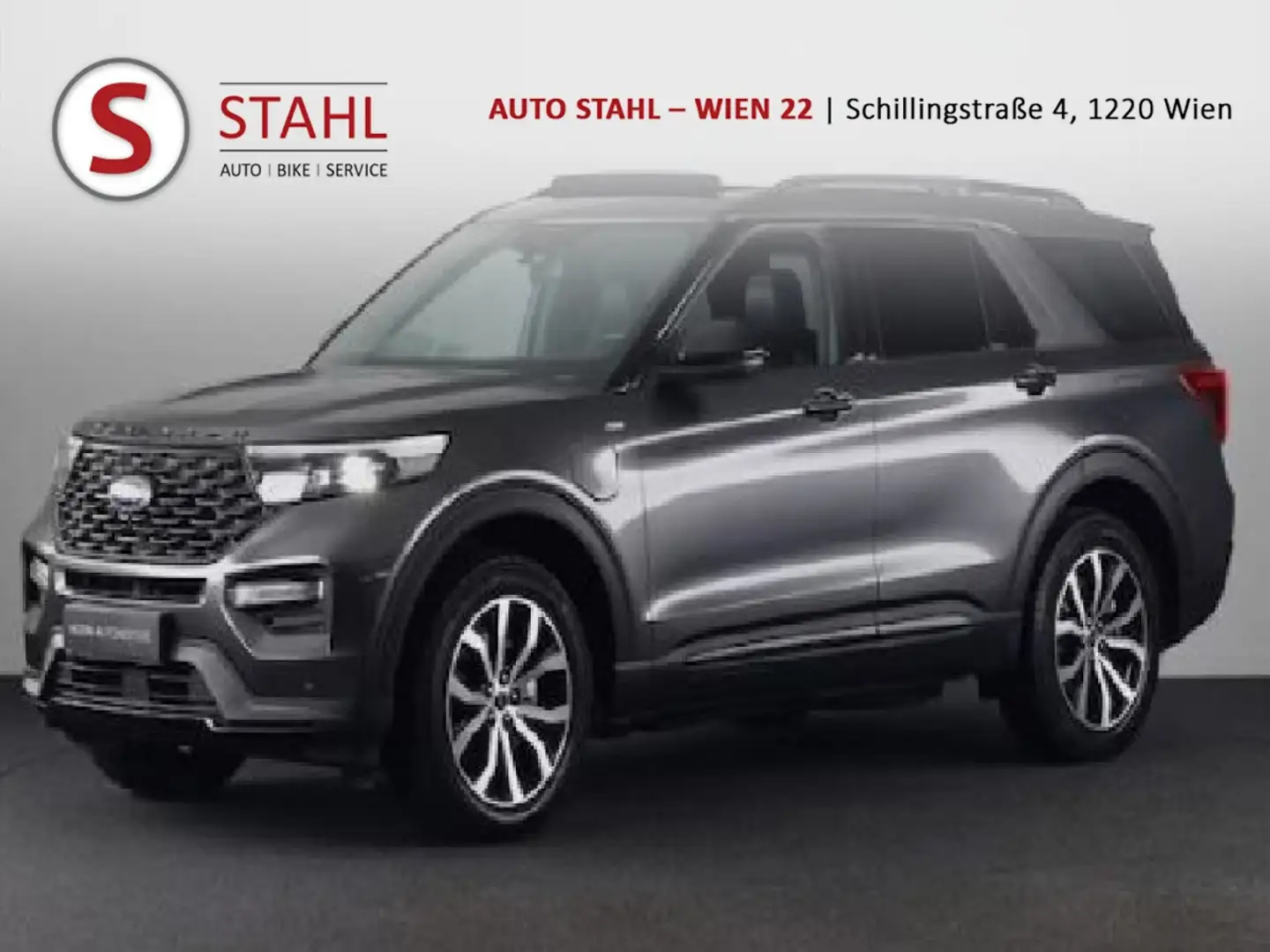 Ford Explorer 3,0 EcoBoost PHEV AWD Platinum Aut. Grün - 1