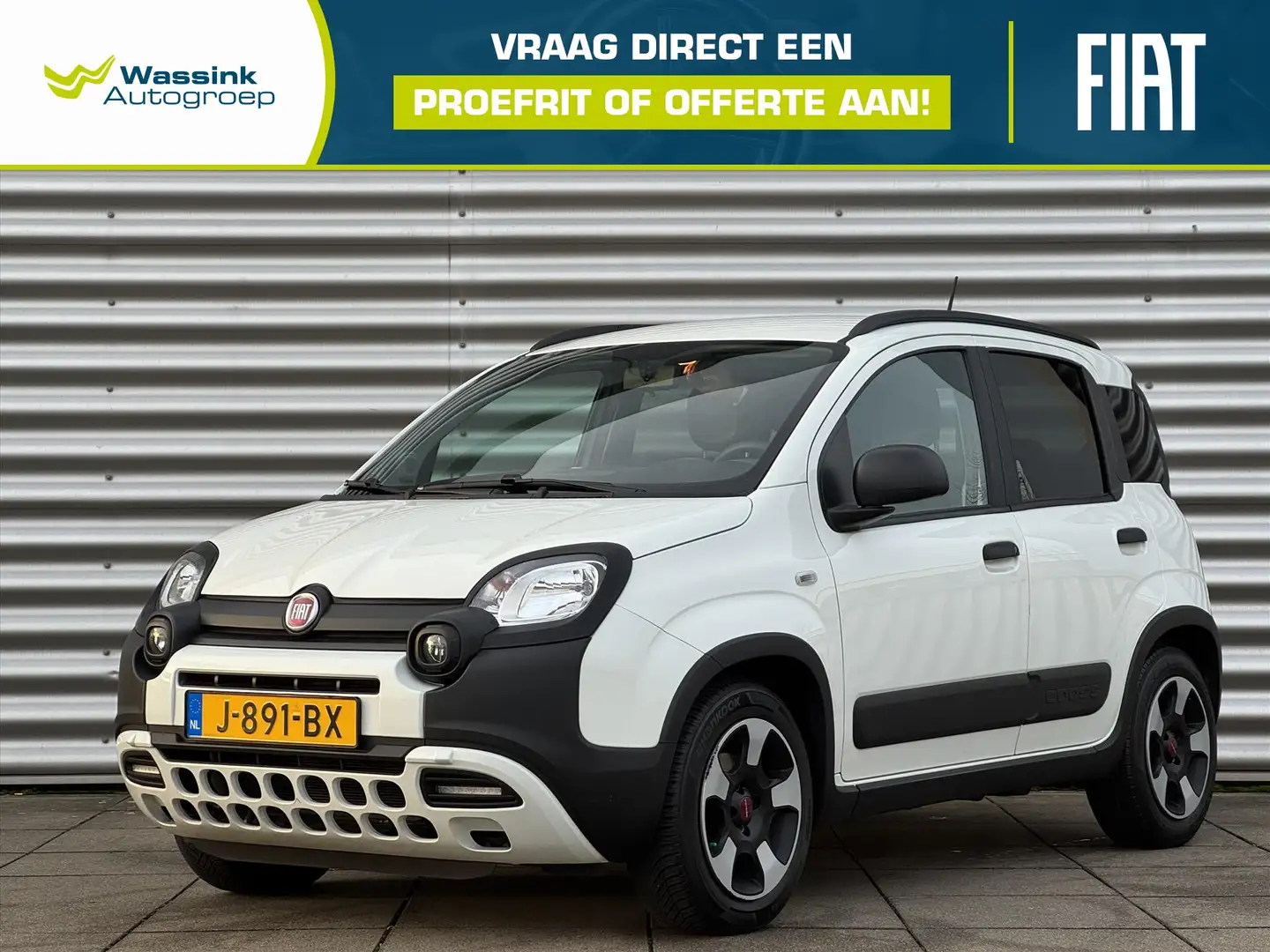 Fiat Panda 1.0 70pk Hybrid City Cross | Airco | Elektrisch Pa Blanco - 1
