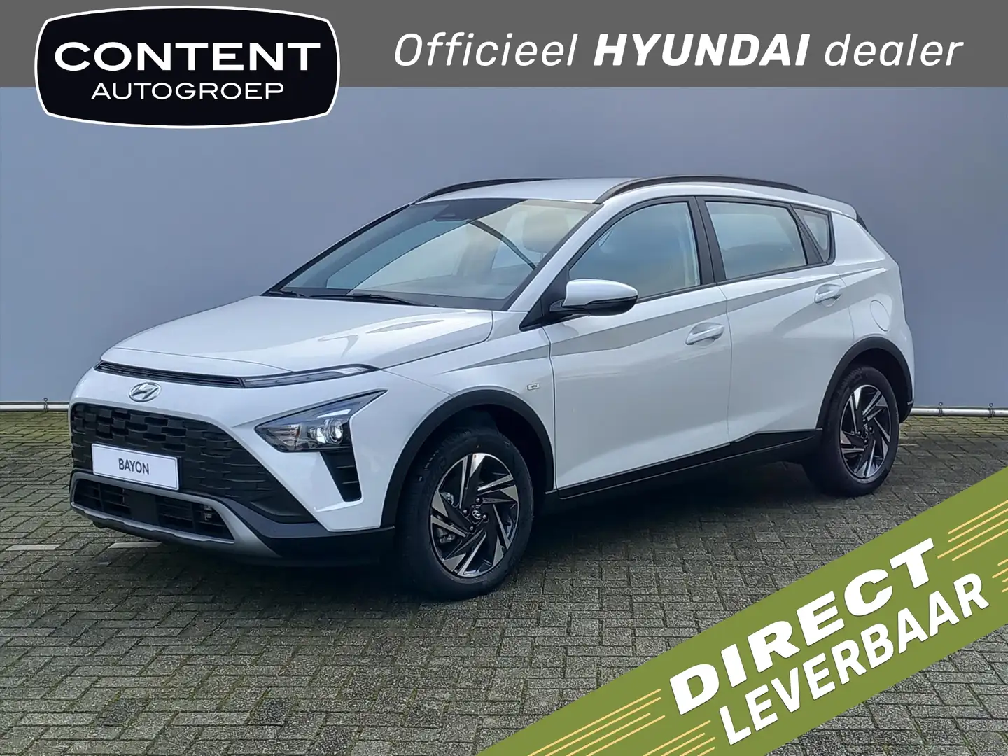 Hyundai BAYON 1.0 T-GDI 48V 100PK Comfort I Rijklaar prijs Wit - 1