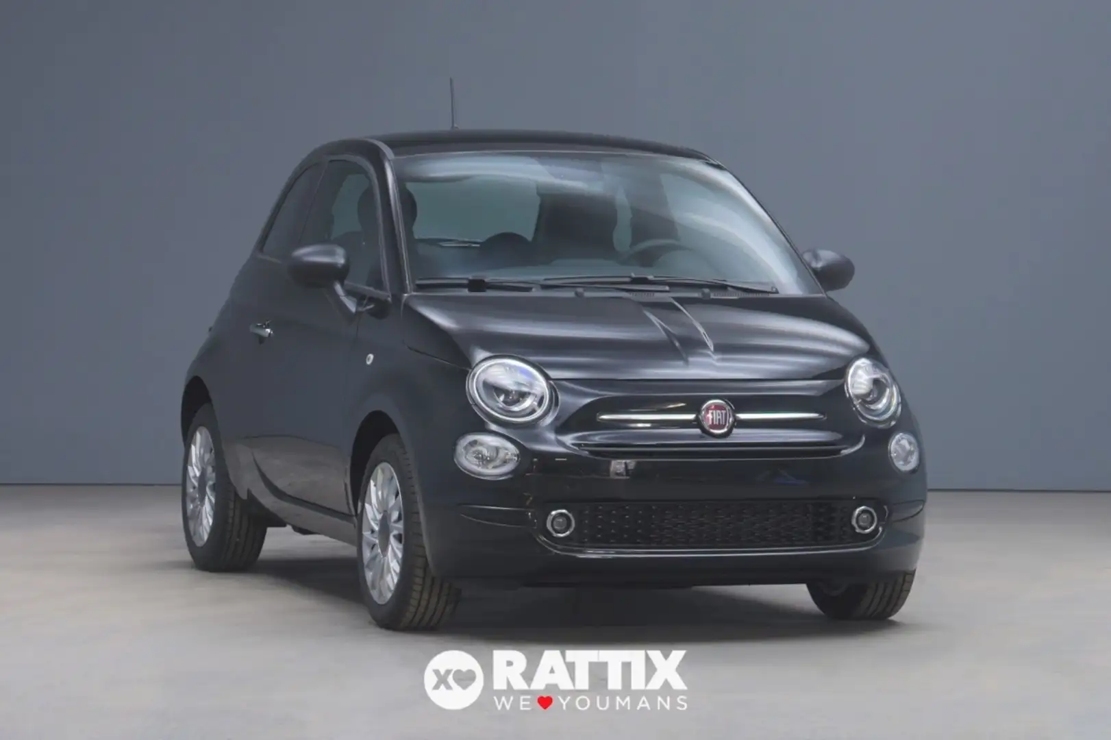 Fiat 500 1.0 Hybrid 70CV Nero - 1