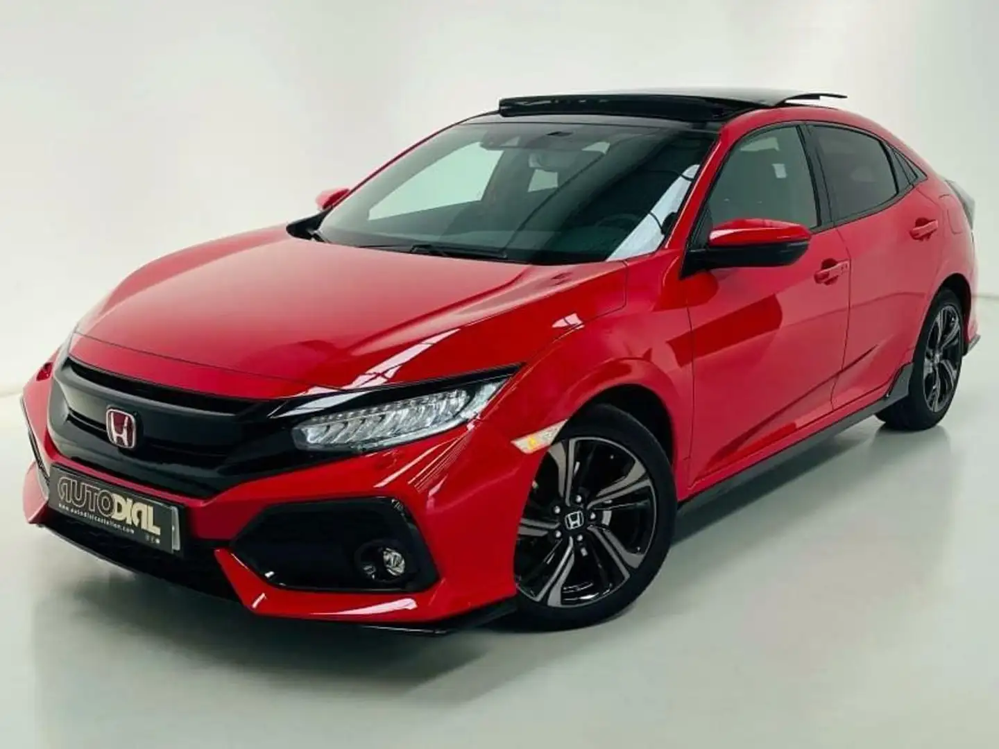 Honda Civic 1.5 VTEC Turbo Sport Plus Rojo - 1