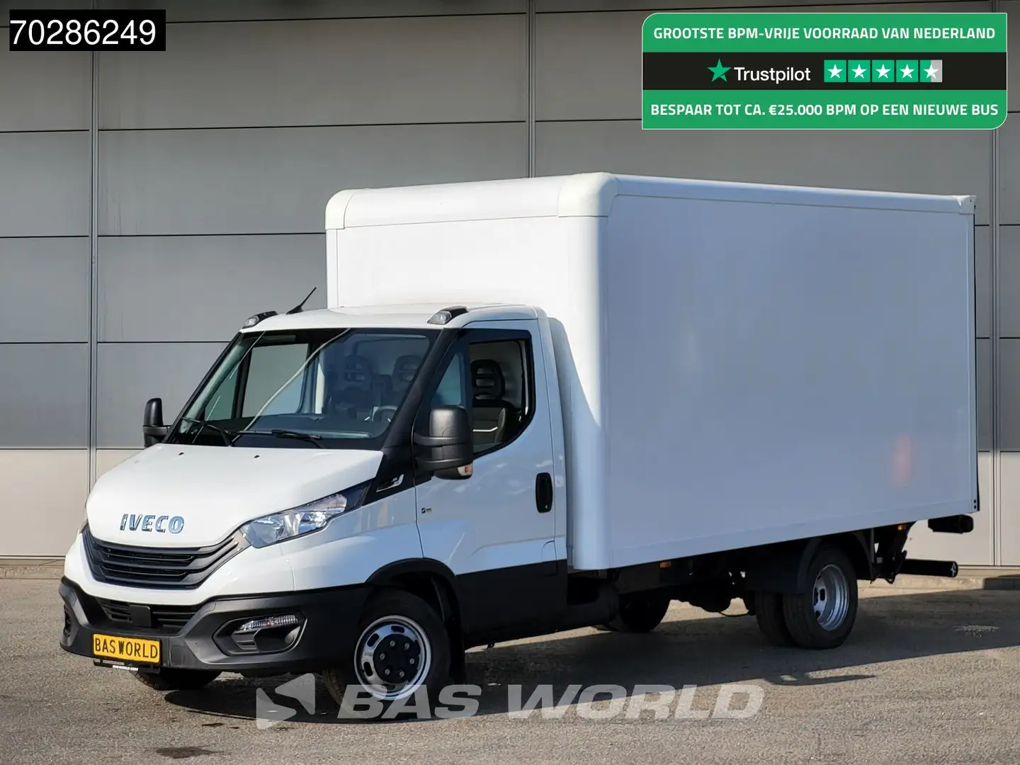 Iveco Daily 35C16 Automaat Laadklep Bakwagen Dubbellucht Airco Bílá - 1