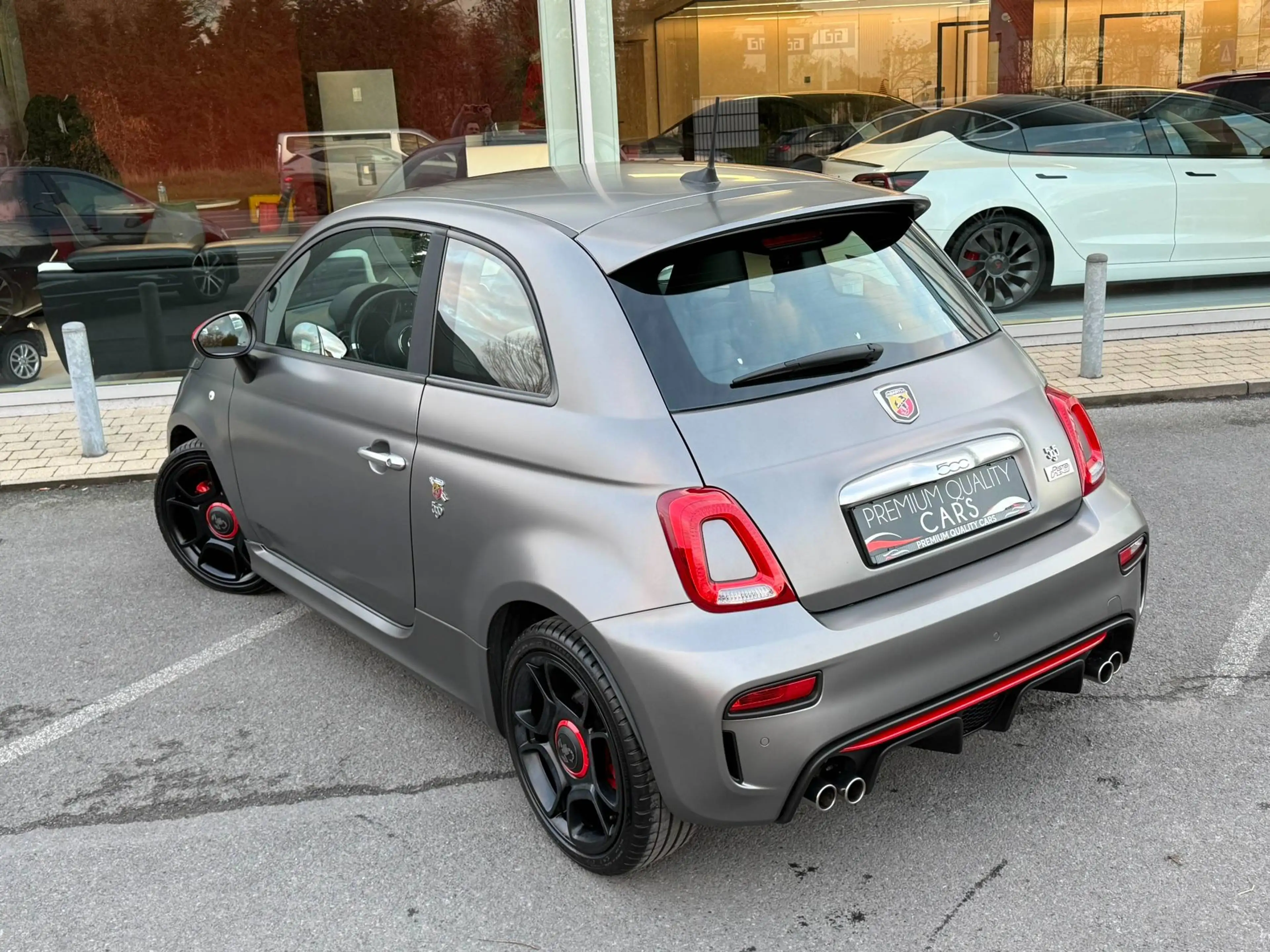 Abarth 595 PISTA / MAT GRIJS / CARPLAY / SABELT SEATS / — photo 11