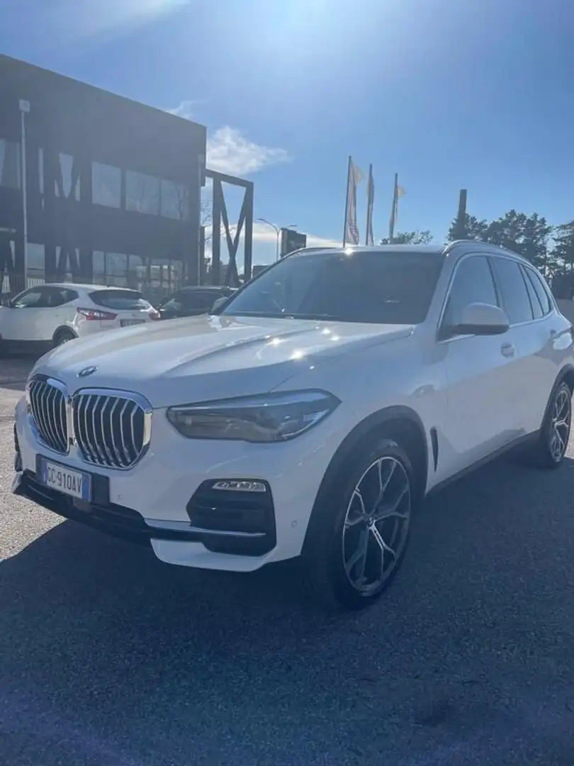 BMW X5 xdrive30d Business auto Bianco - 1