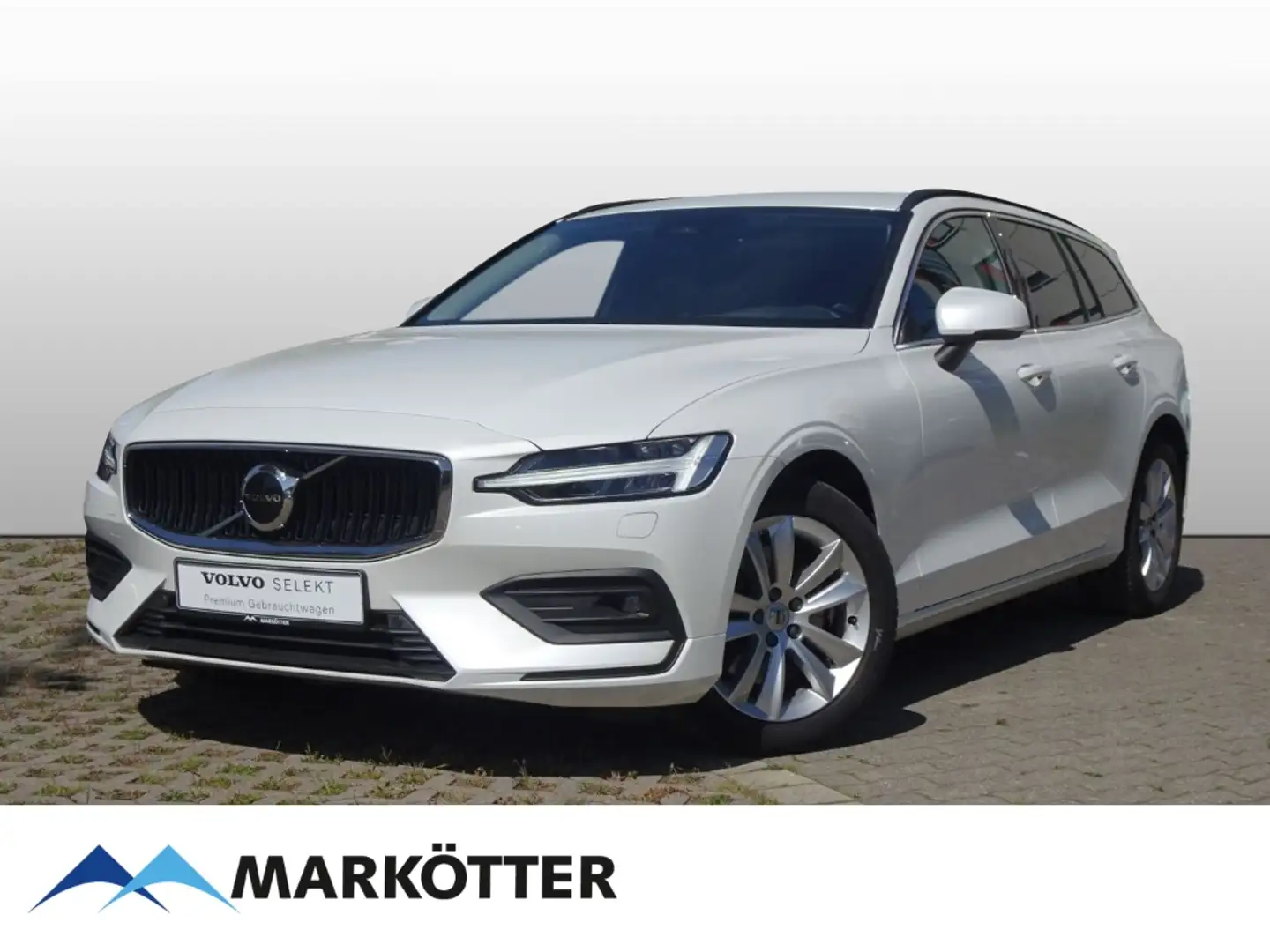 Volvo V60 B4 Core AHK/STHZ/ACC/LHZ/ACTIVE HIGH BEAM Blanc - 1
